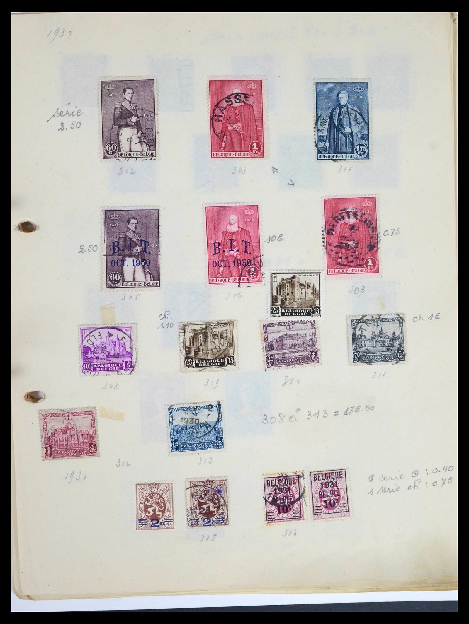 39849 0019 - Stamp collection 39849 Belgium and colonies 1865-1960.