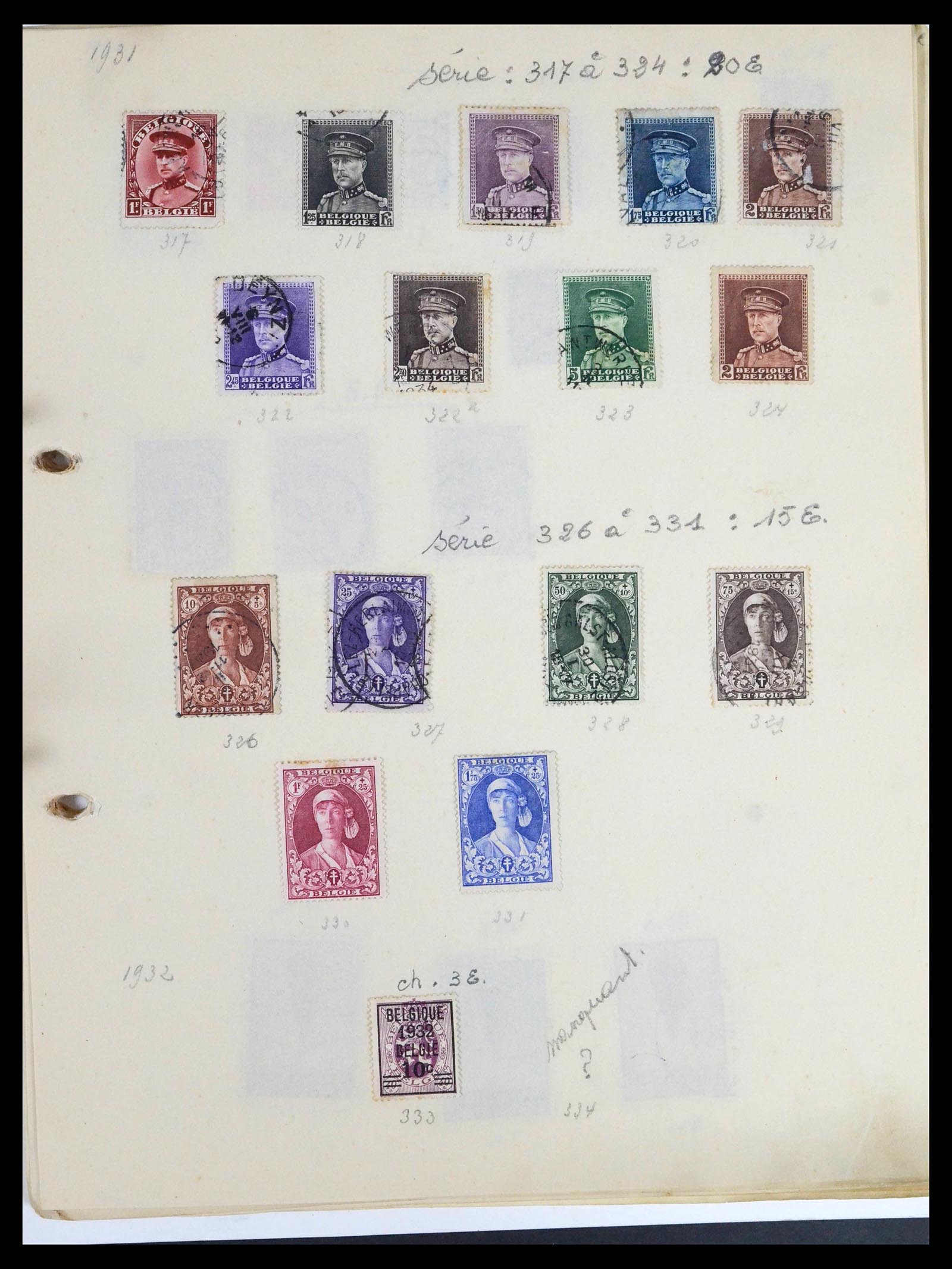 39849 0020 - Stamp collection 39849 Belgium and colonies 1865-1960.