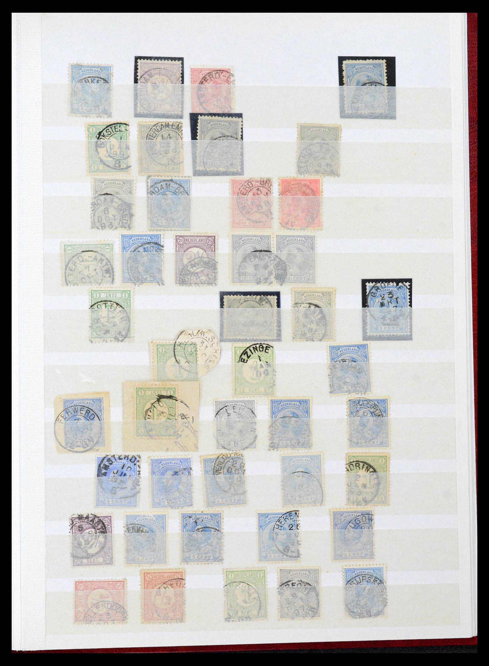 39856 0011 - Stamp collection 39856 Netherlands smallround.