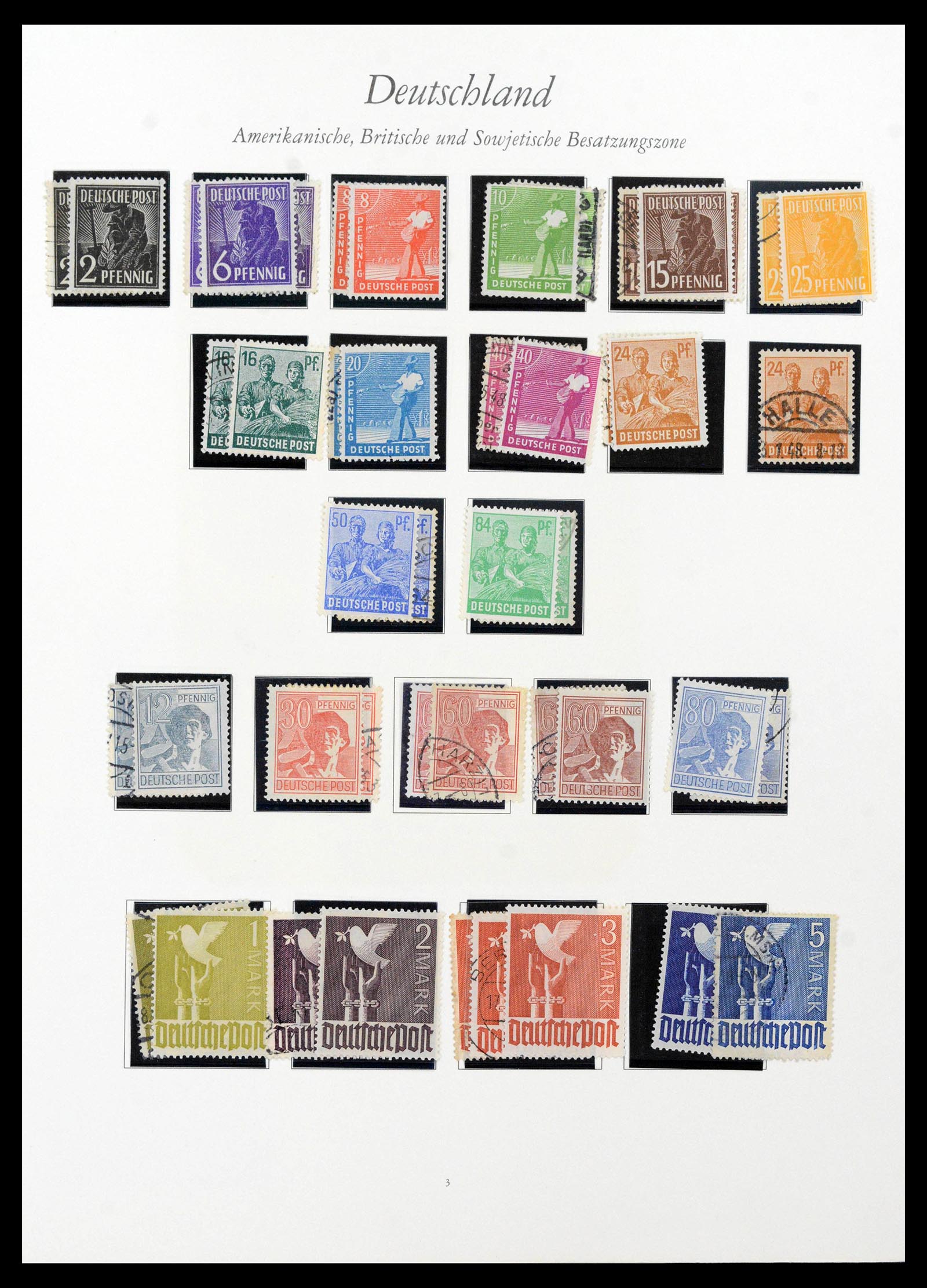 39858 0003 - Stamp collection 39858 Bundespost 1945-1976.