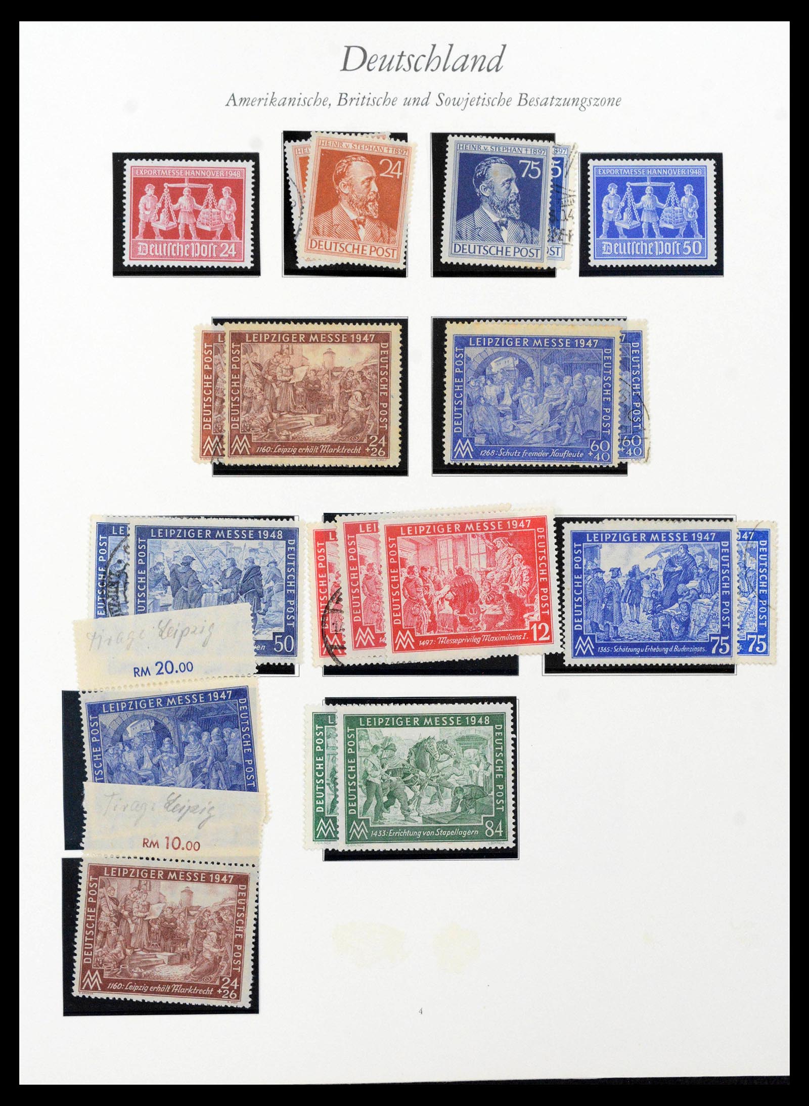 39858 0005 - Stamp collection 39858 Bundespost 1945-1976.