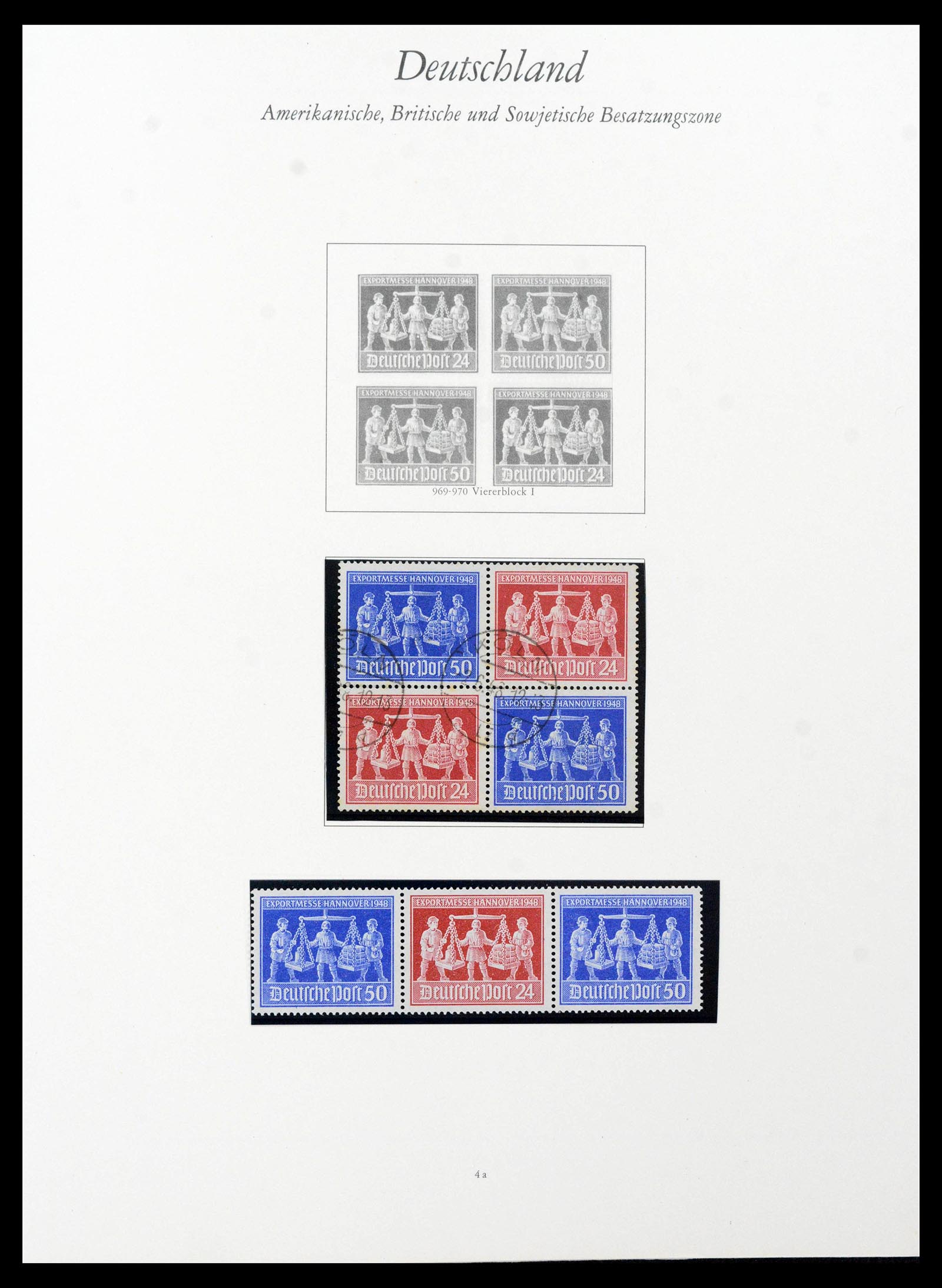 39858 0006 - Stamp collection 39858 Bundespost 1945-1976.