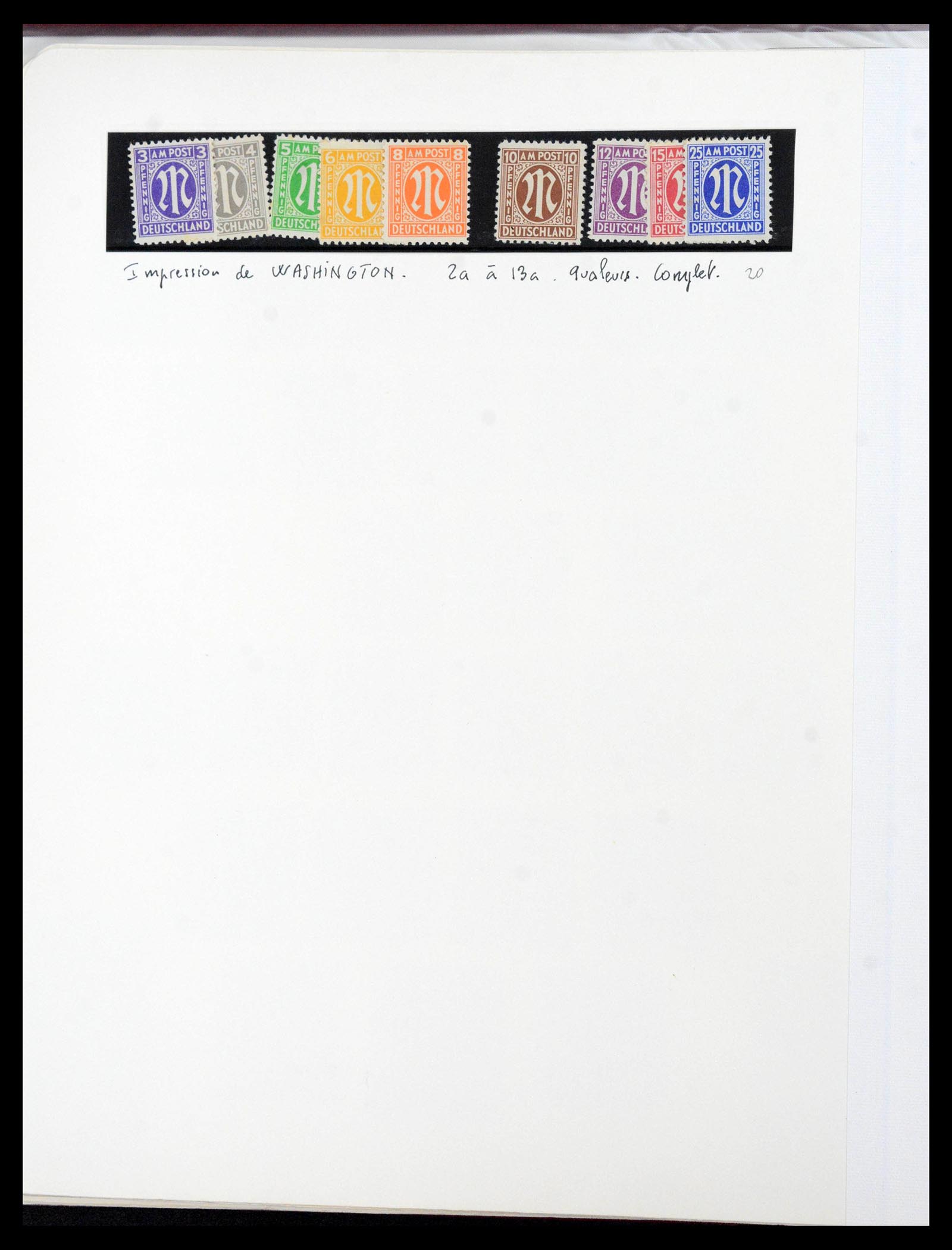 39858 0010 - Stamp collection 39858 Bundespost 1945-1976.