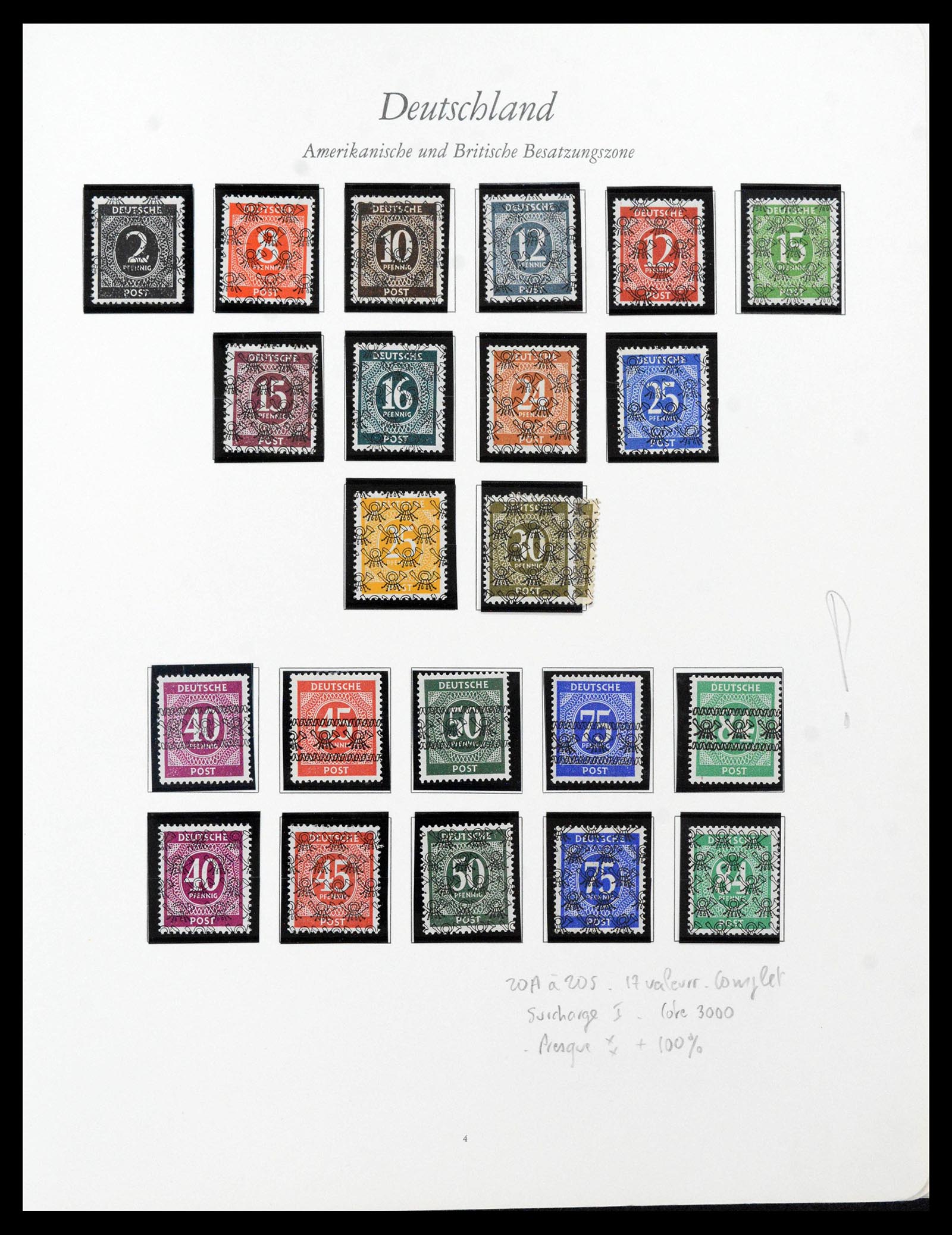 39858 0012 - Stamp collection 39858 Bundespost 1945-1976.