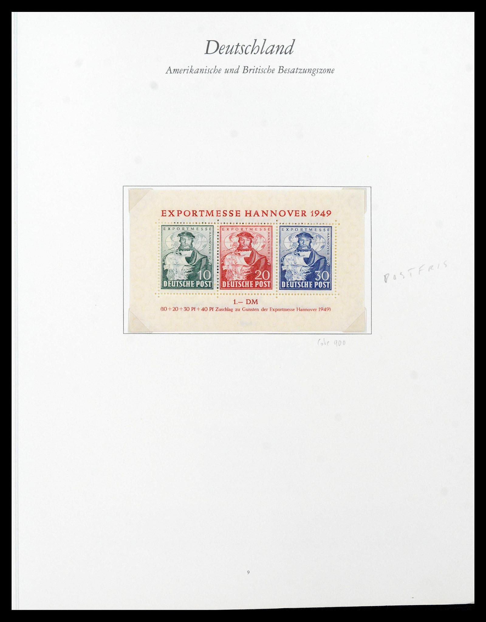 39858 0016 - Stamp collection 39858 Bundespost 1945-1976.