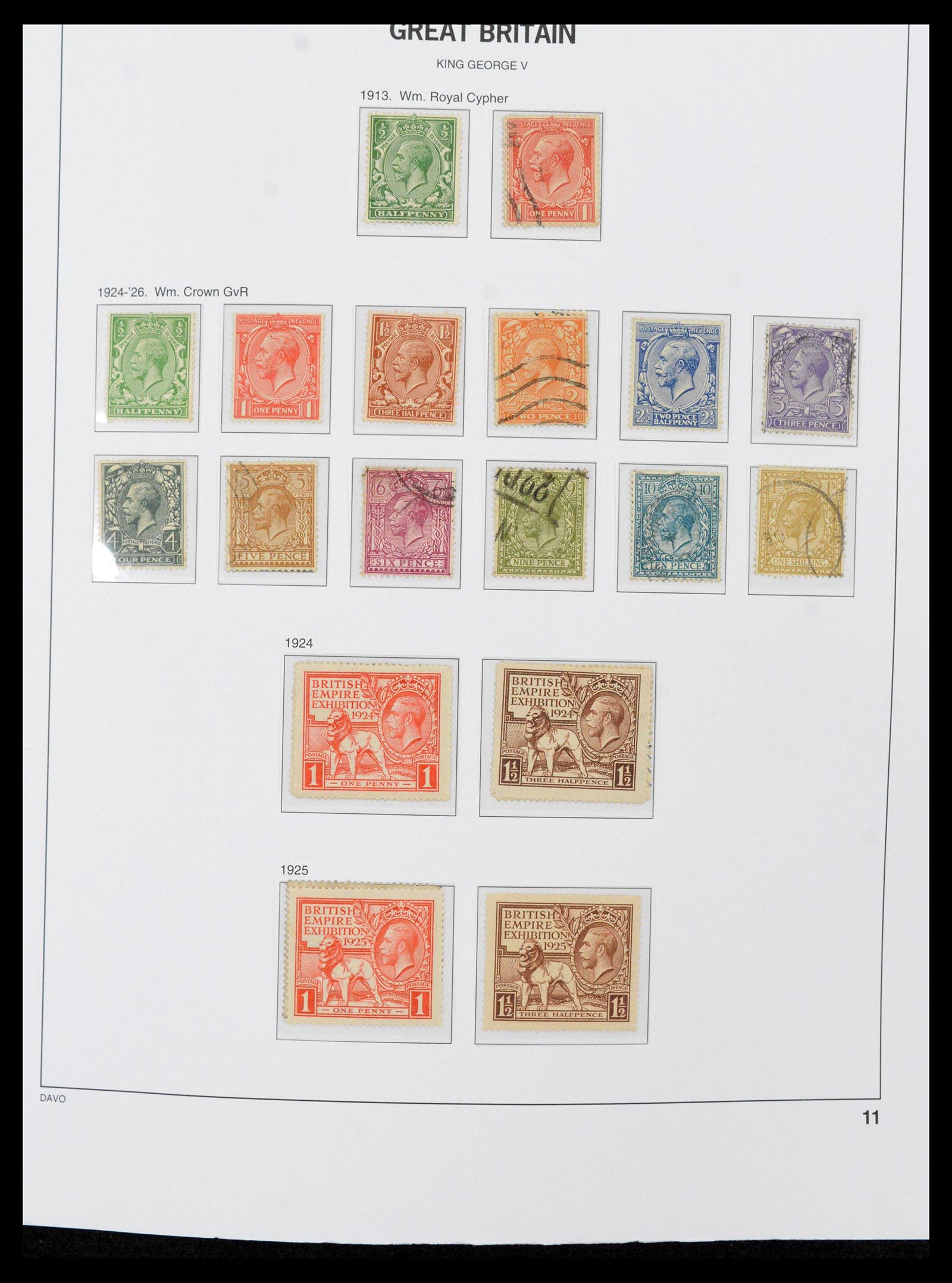 39859 0012 - Stamp collection 39859 Great Britain 1840-1988.