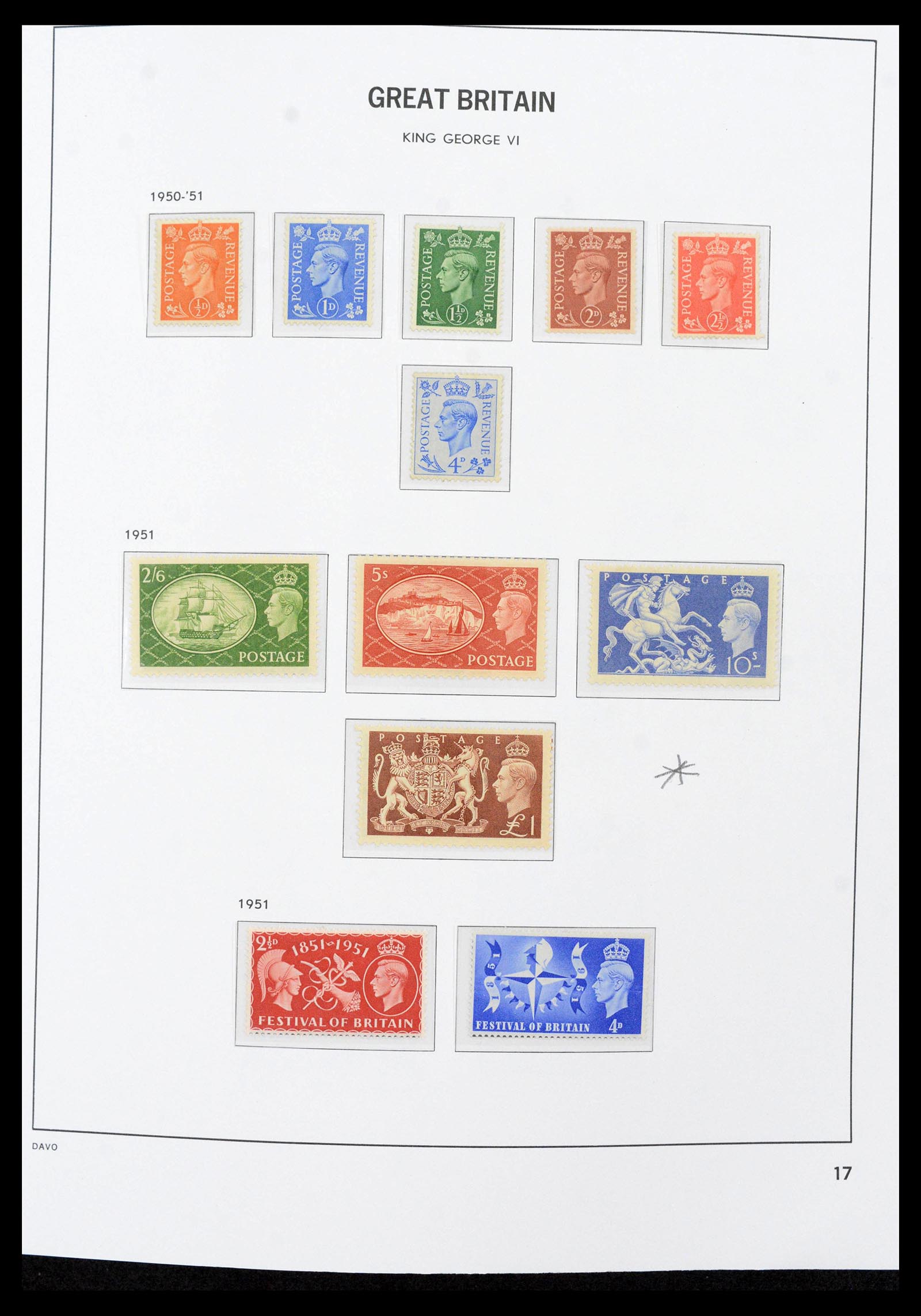 39859 0018 - Stamp collection 39859 Great Britain 1840-1988.