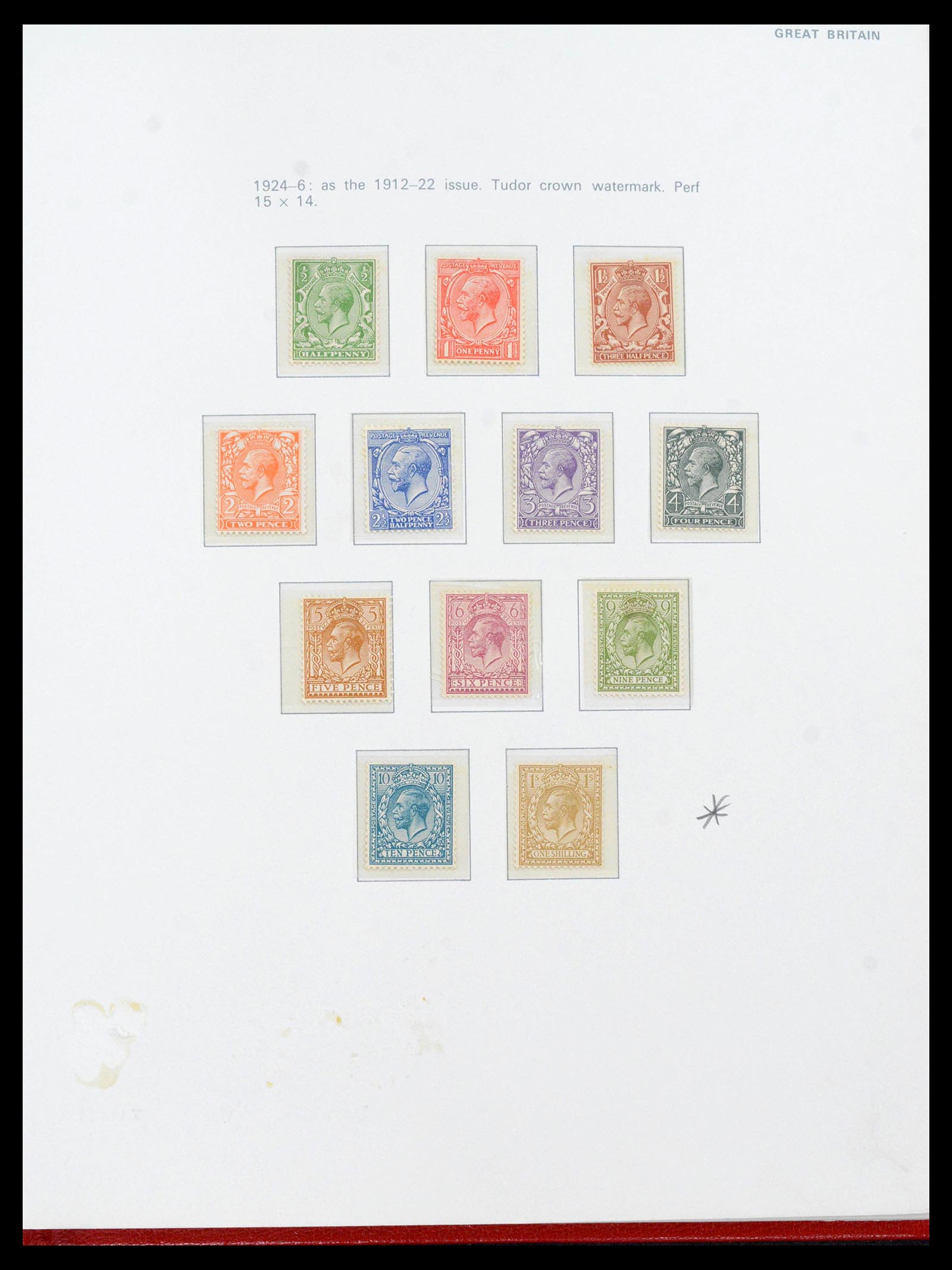 39862 0005 - Stamp collection 39862 Great Britain 1887-1970.