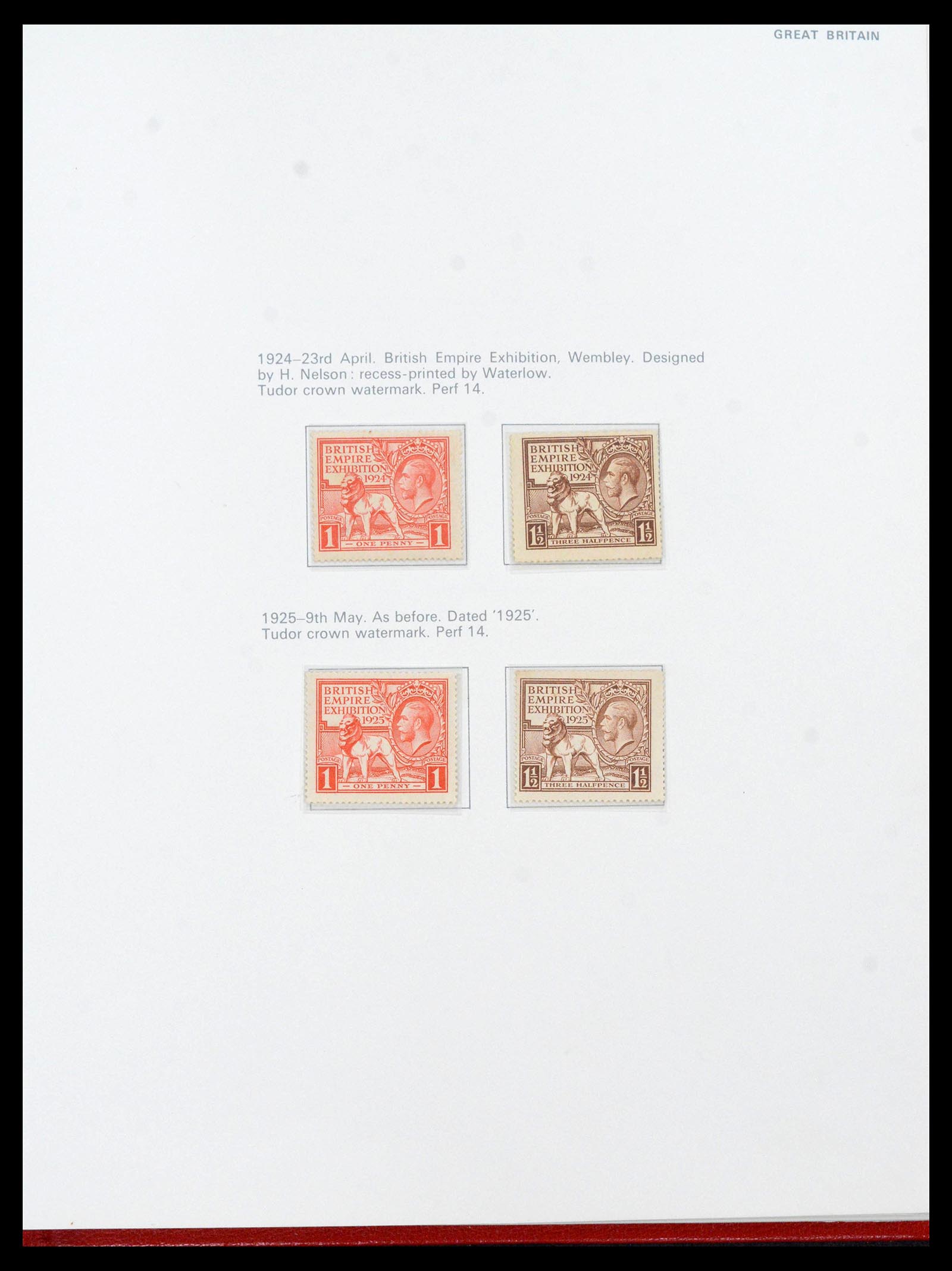 39862 0006 - Stamp collection 39862 Great Britain 1887-1970.