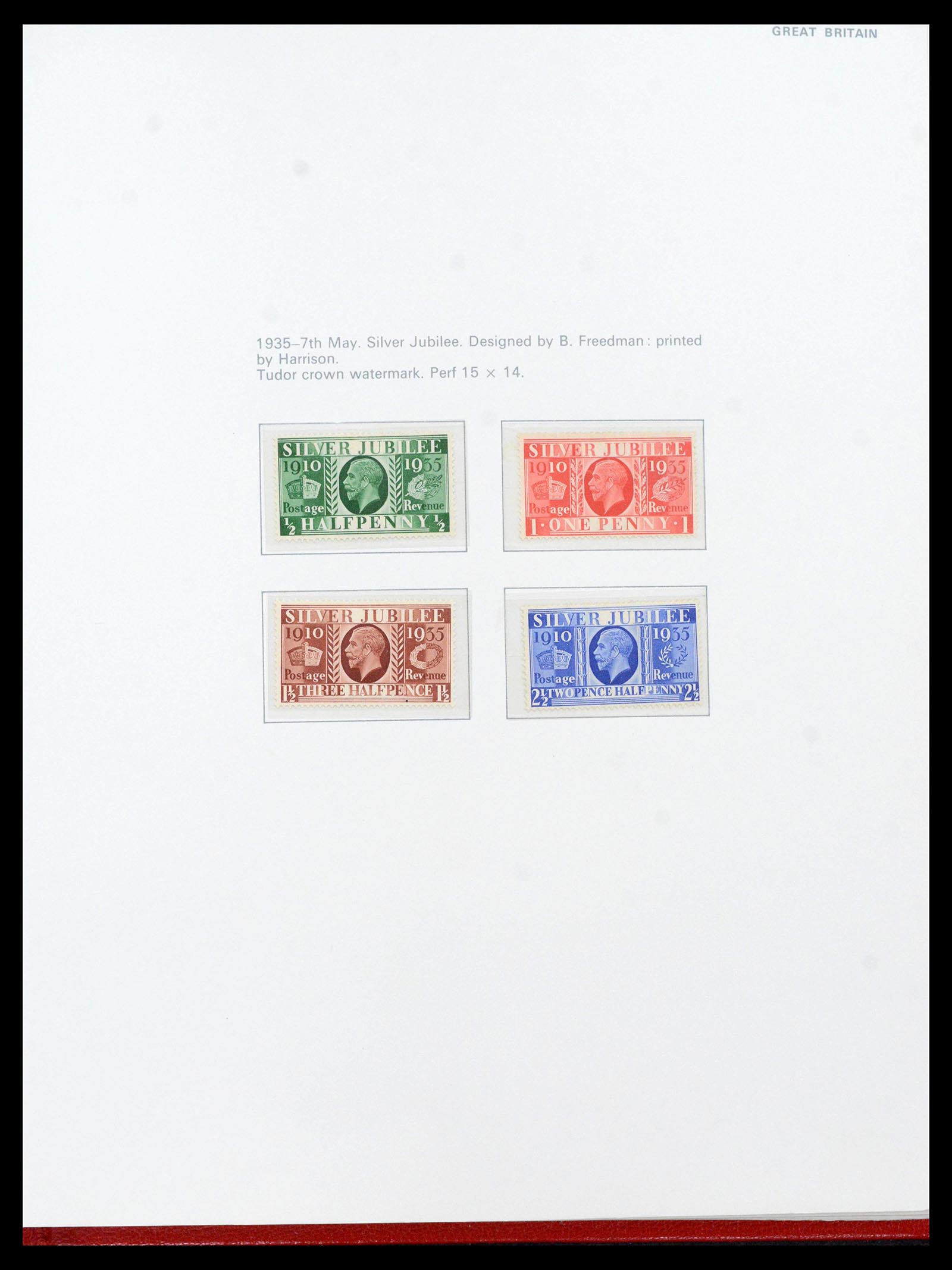 39862 0009 - Stamp collection 39862 Great Britain 1887-1970.