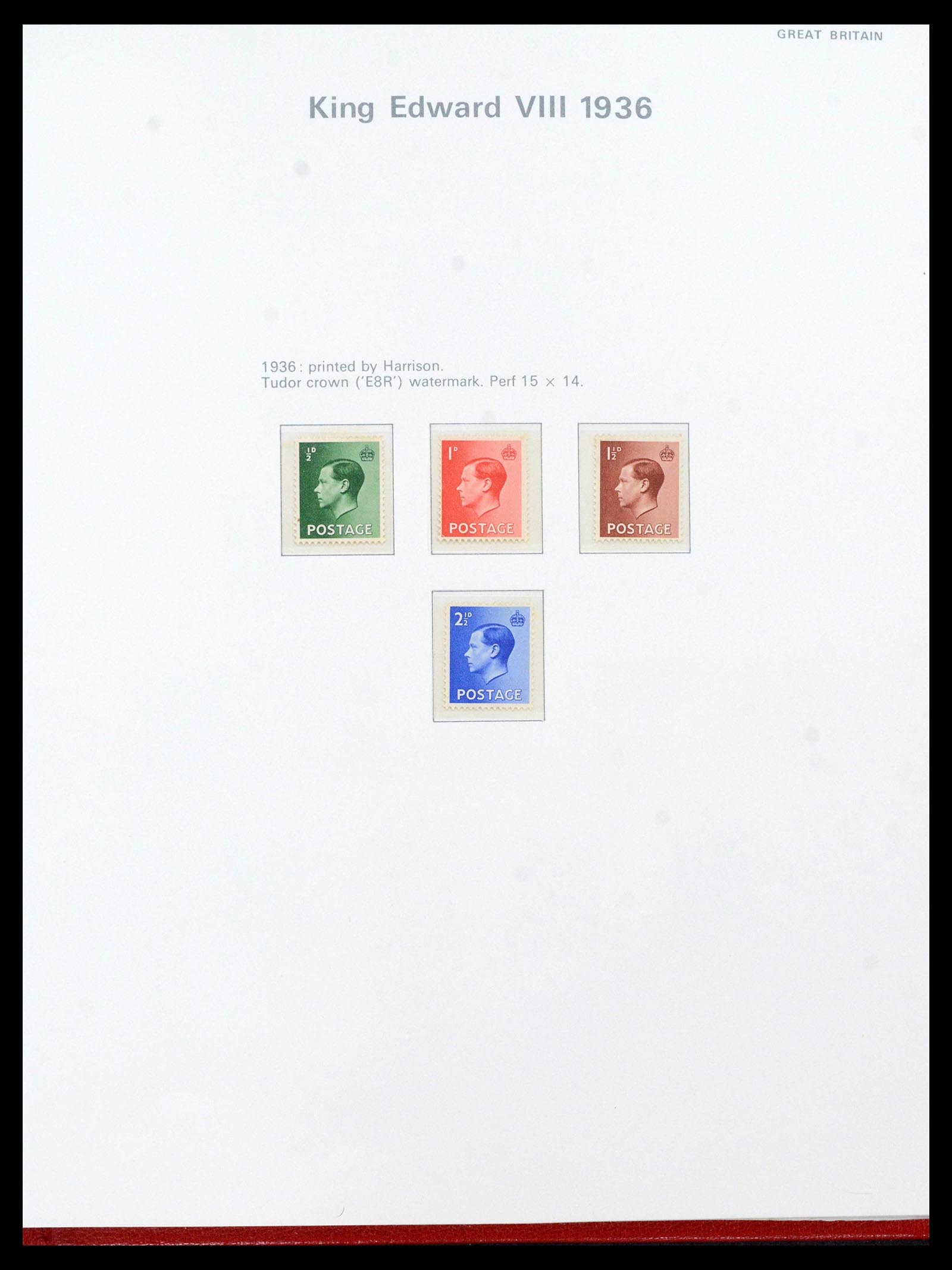 39862 0010 - Stamp collection 39862 Great Britain 1887-1970.