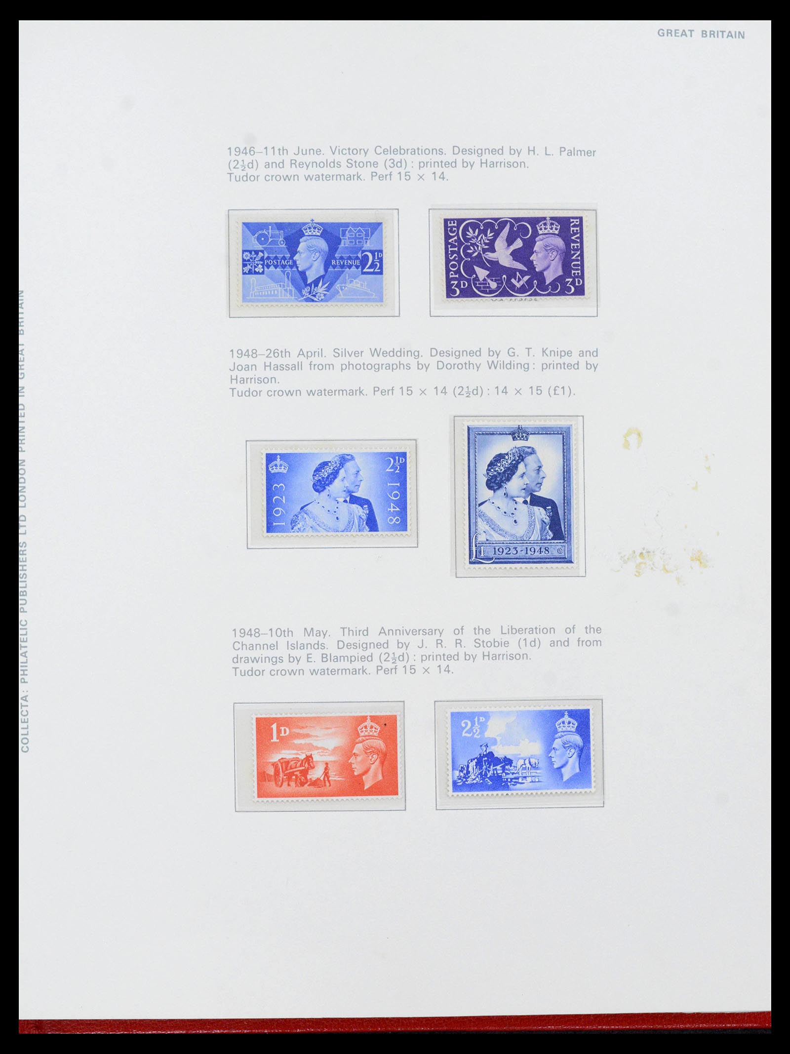 39862 0015 - Stamp collection 39862 Great Britain 1887-1970.