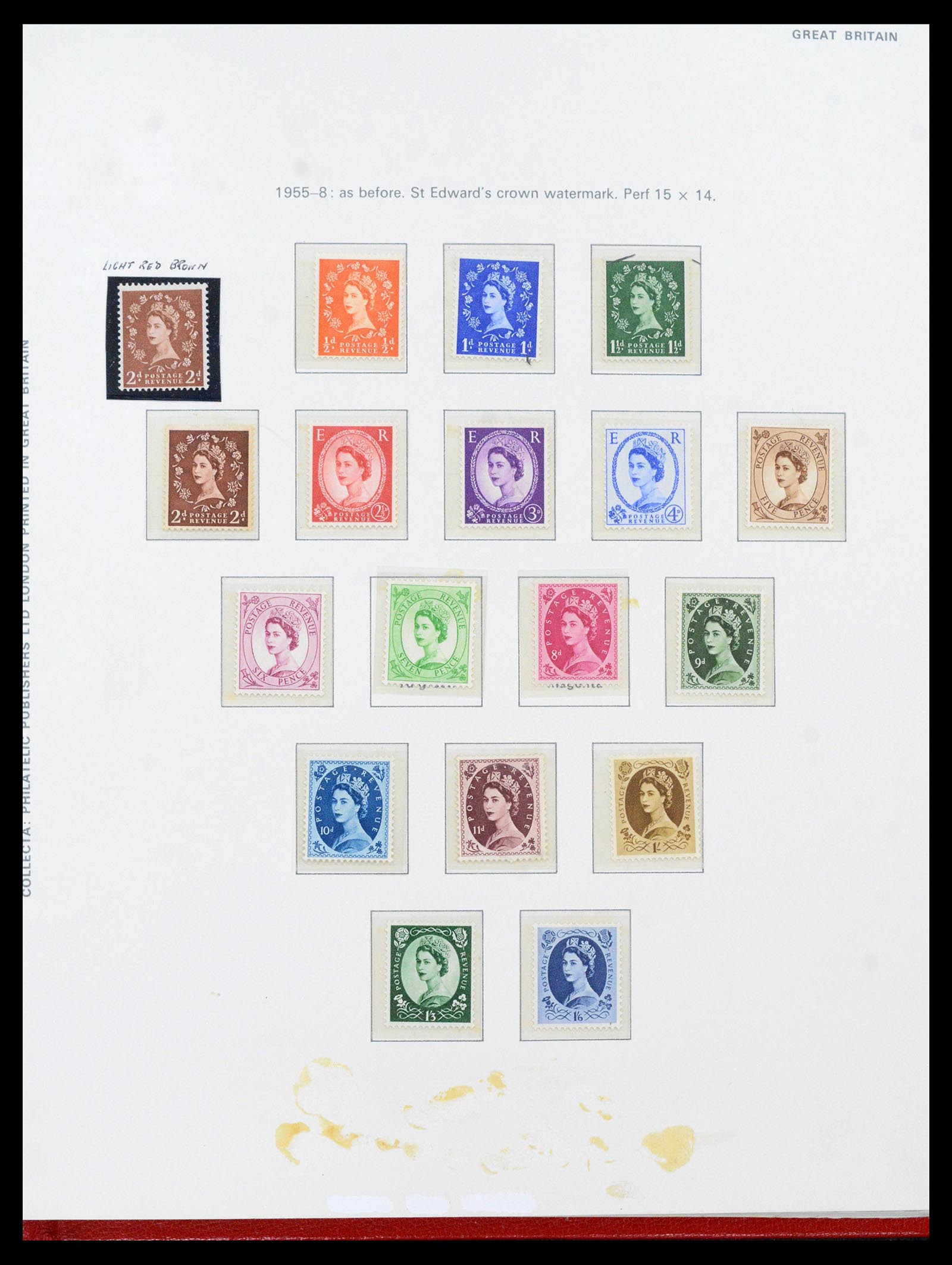 39862 0019 - Stamp collection 39862 Great Britain 1887-1970.