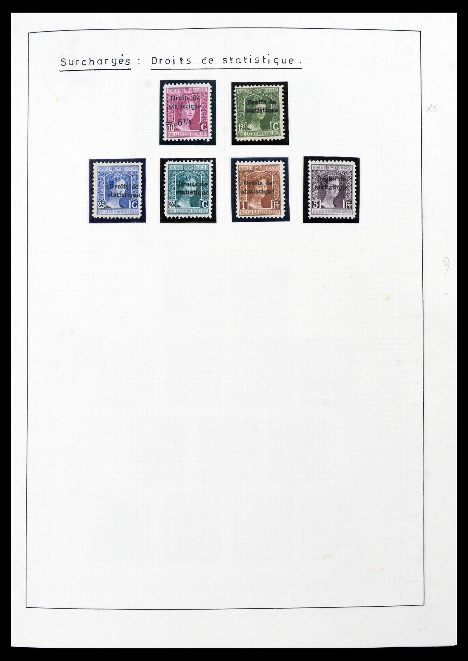 39864 0006 - Stamp collection 39864 Luxembourg 1882-2004.