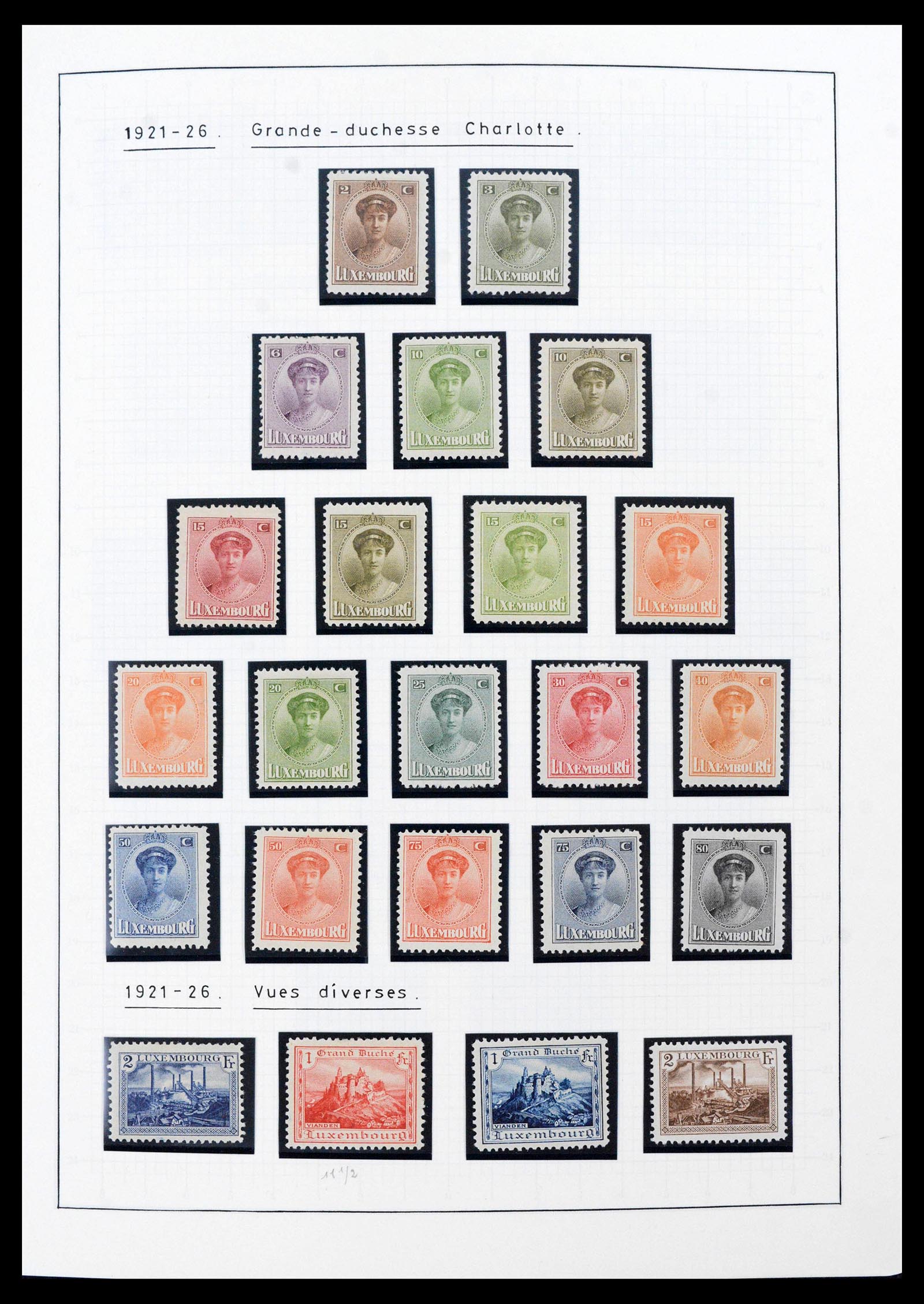 39864 0008 - Stamp collection 39864 Luxembourg 1882-2004.