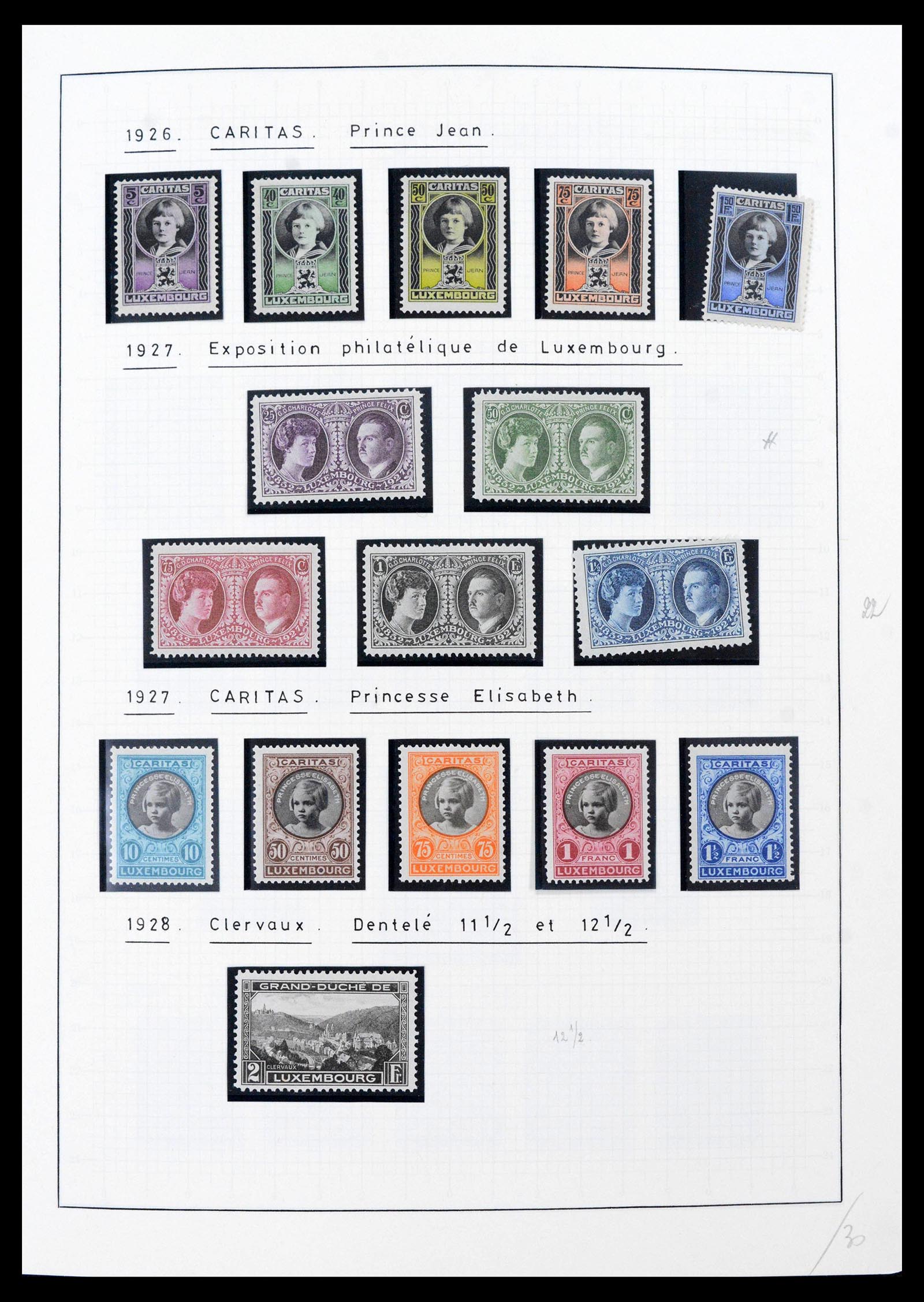 39864 0012 - Stamp collection 39864 Luxembourg 1882-2004.