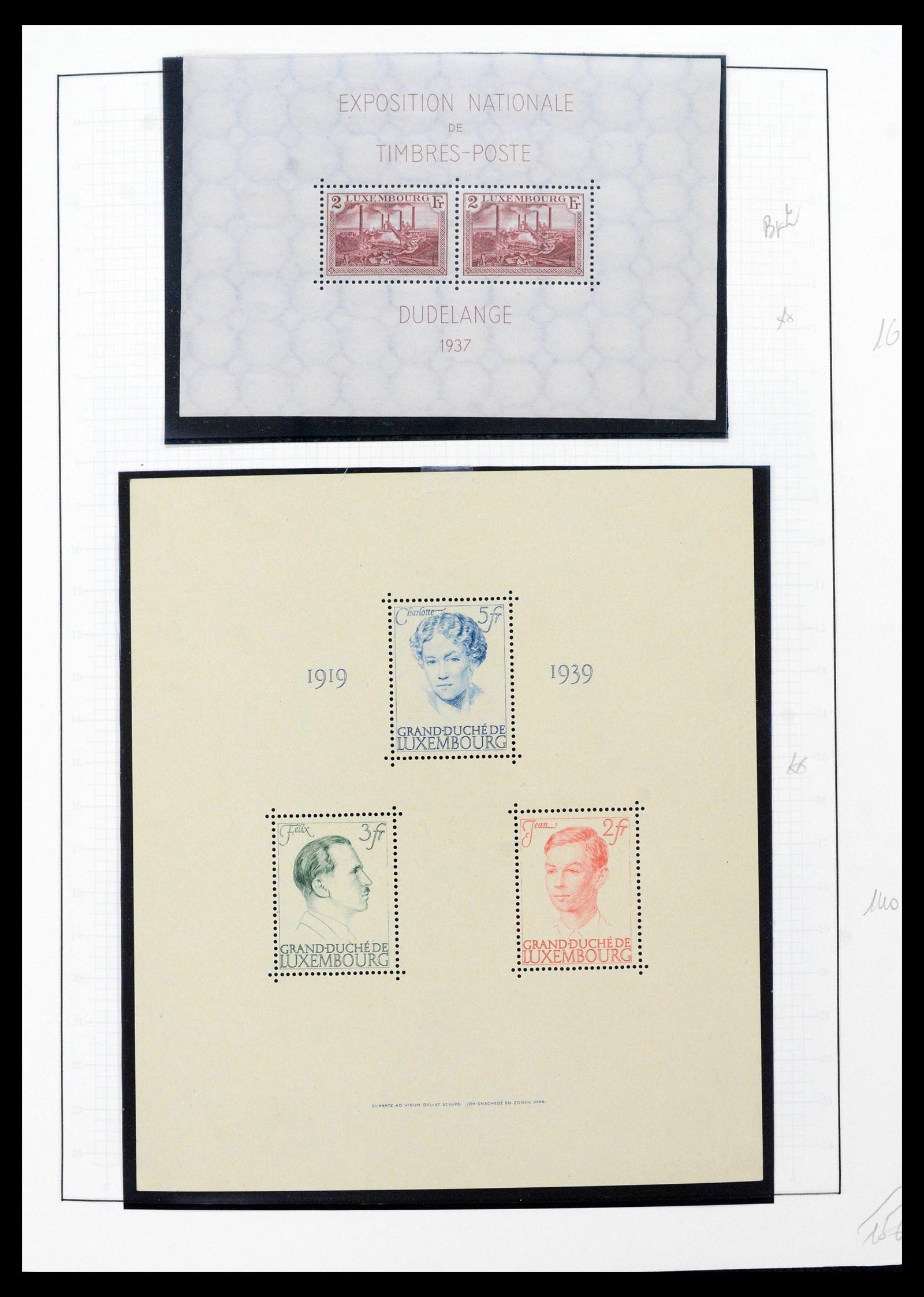 39864 0020 - Stamp collection 39864 Luxembourg 1882-2004.