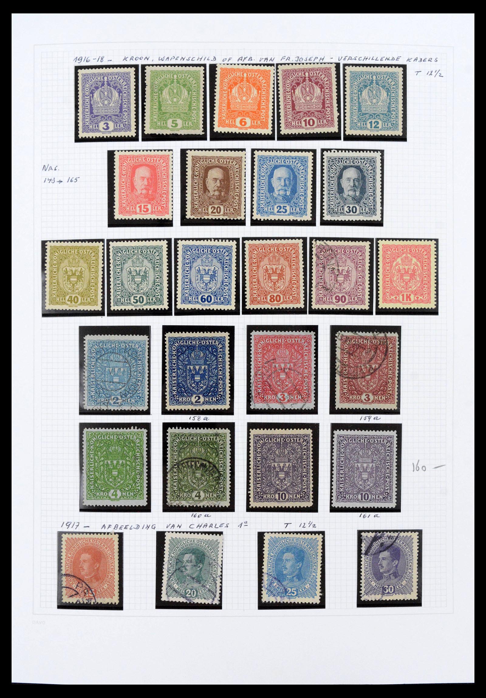 39867 0008 - Stamp collection 39867 Austria 1850-1959.