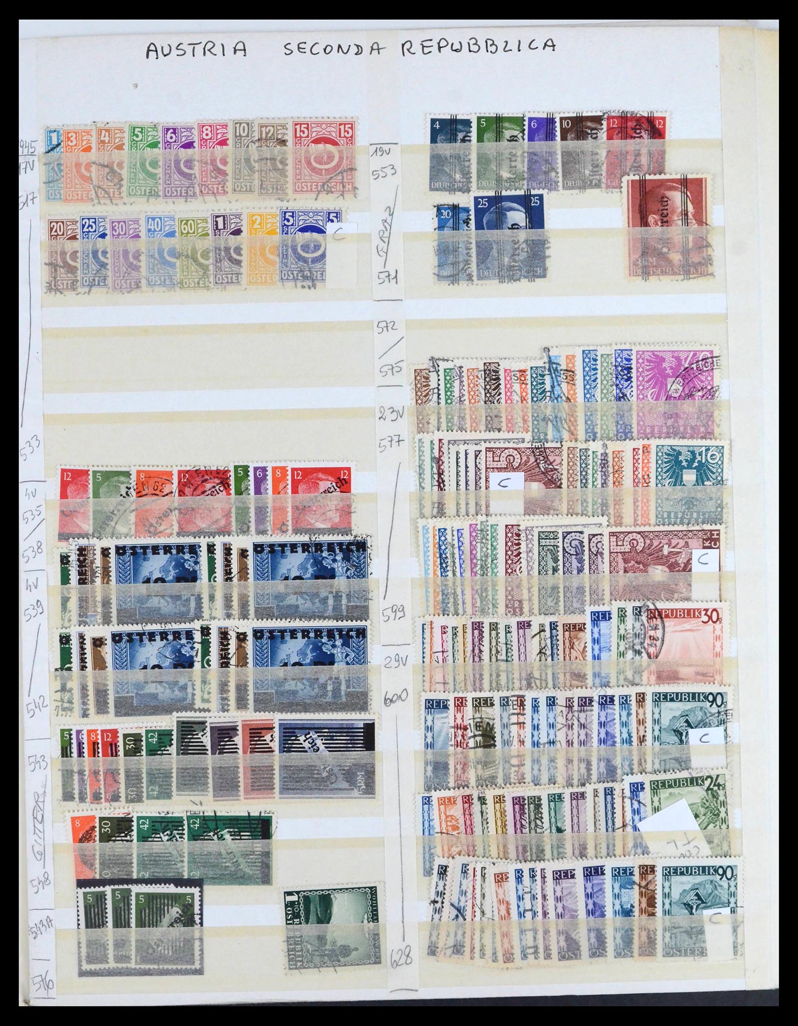 39868 0008 - Stamp collection 39868 Austria 1850-2010.