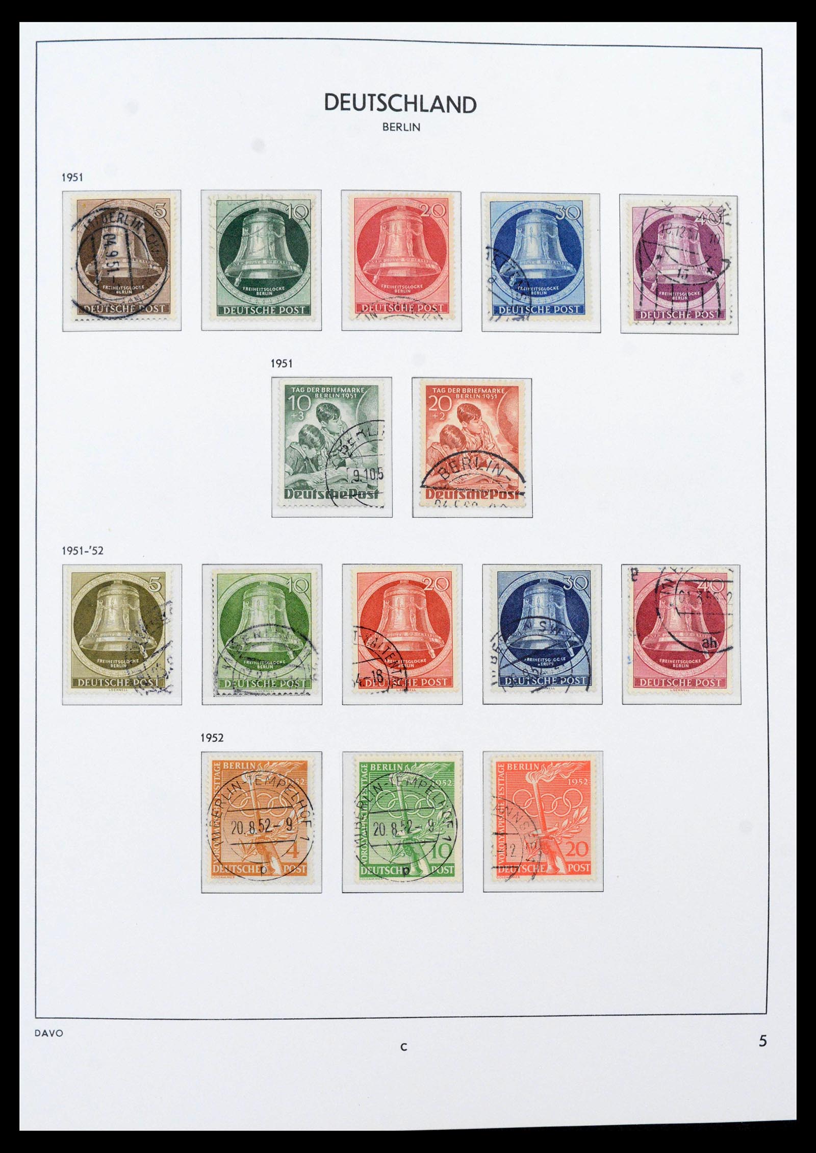 39873 0007 - Stamp collection 39873 Berlin 1948-1990.