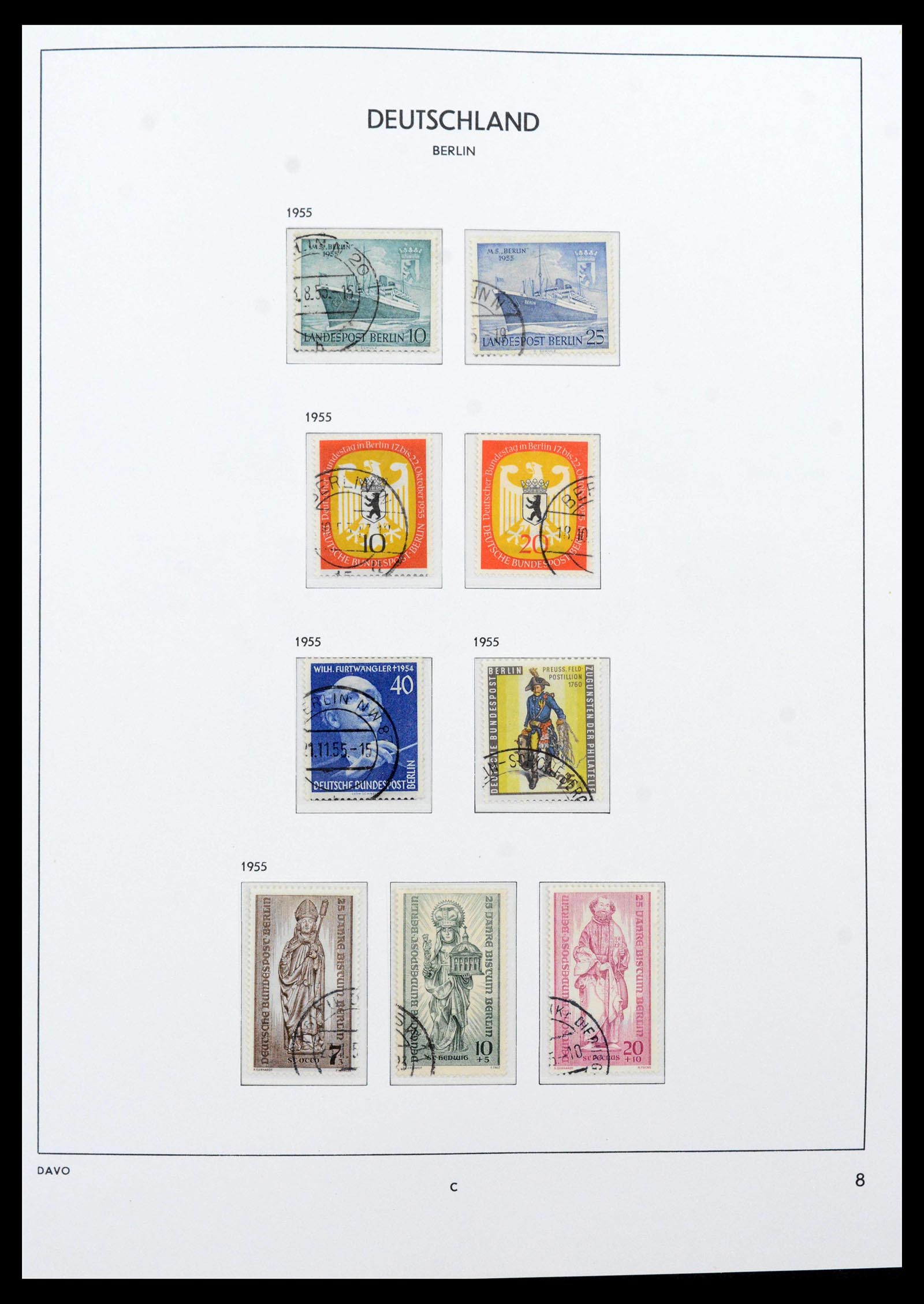 39873 0010 - Stamp collection 39873 Berlin 1948-1990.