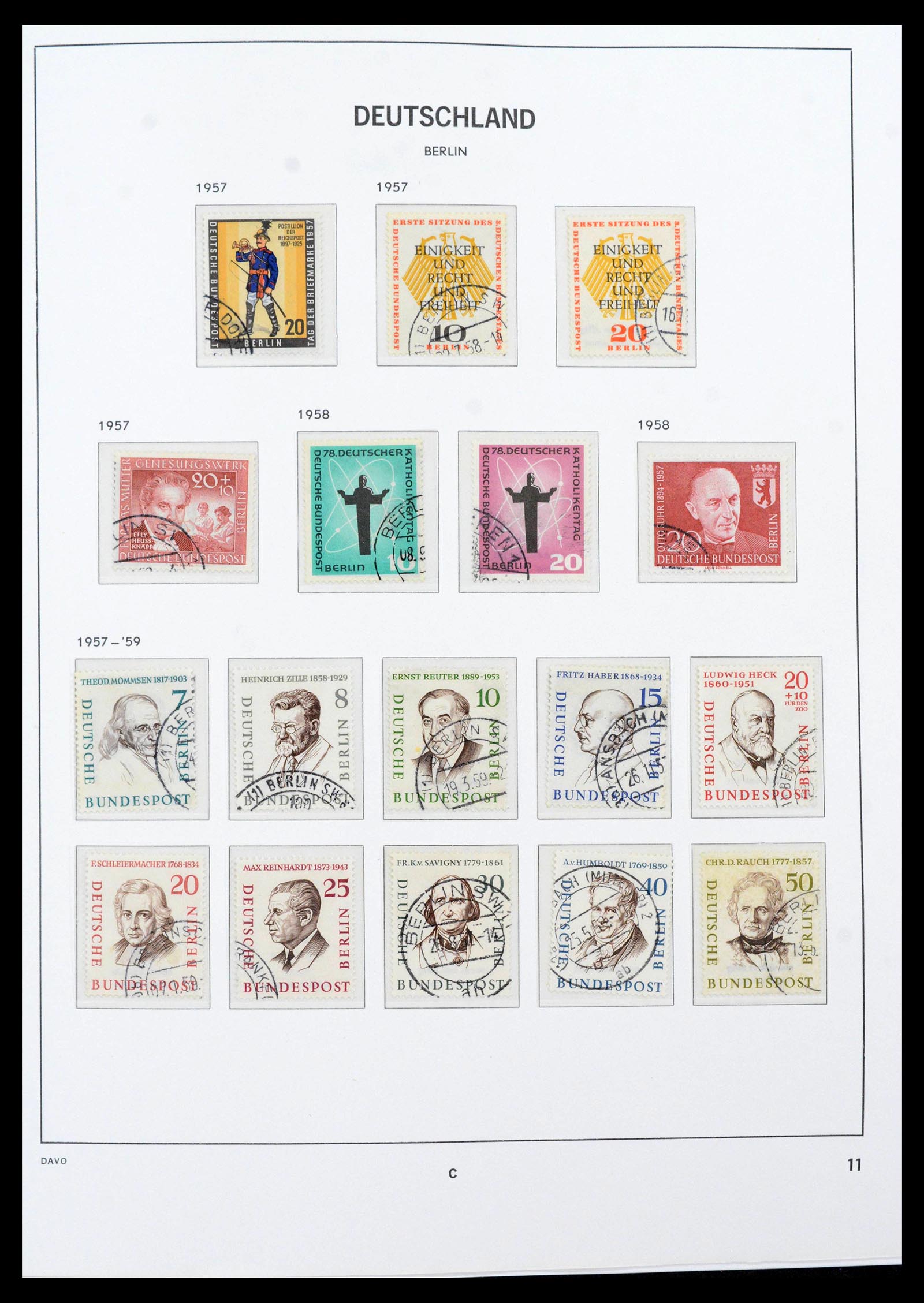 39873 0013 - Stamp collection 39873 Berlin 1948-1990.