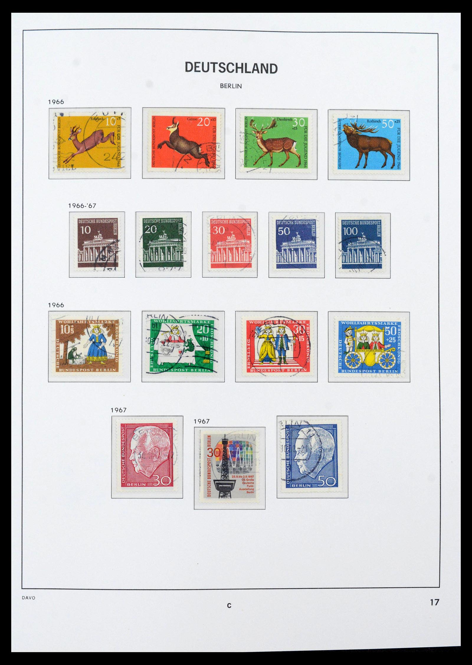 39873 0020 - Stamp collection 39873 Berlin 1948-1990.