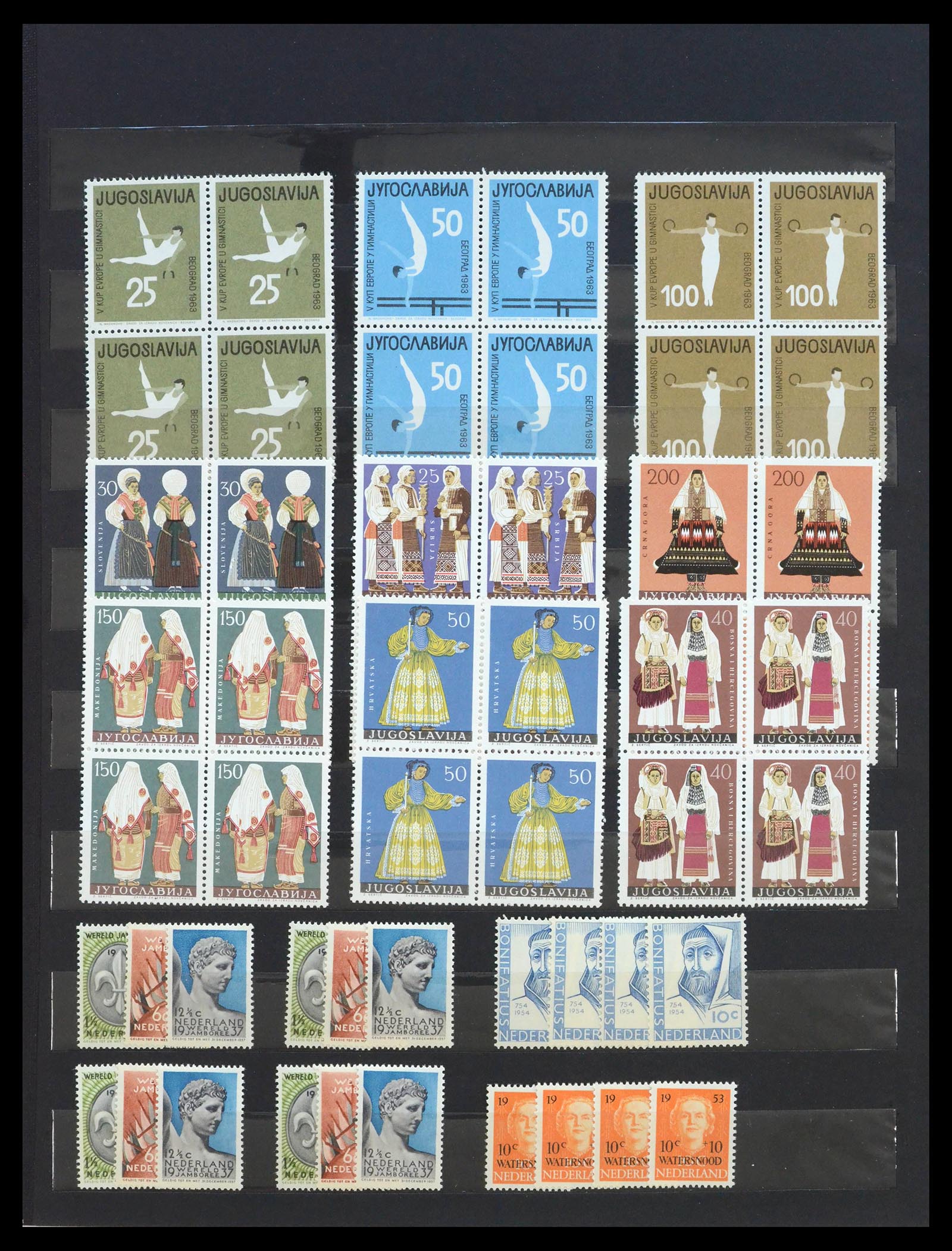 39876 0012 - Stamp collection 39876 European countries 1920-1960.