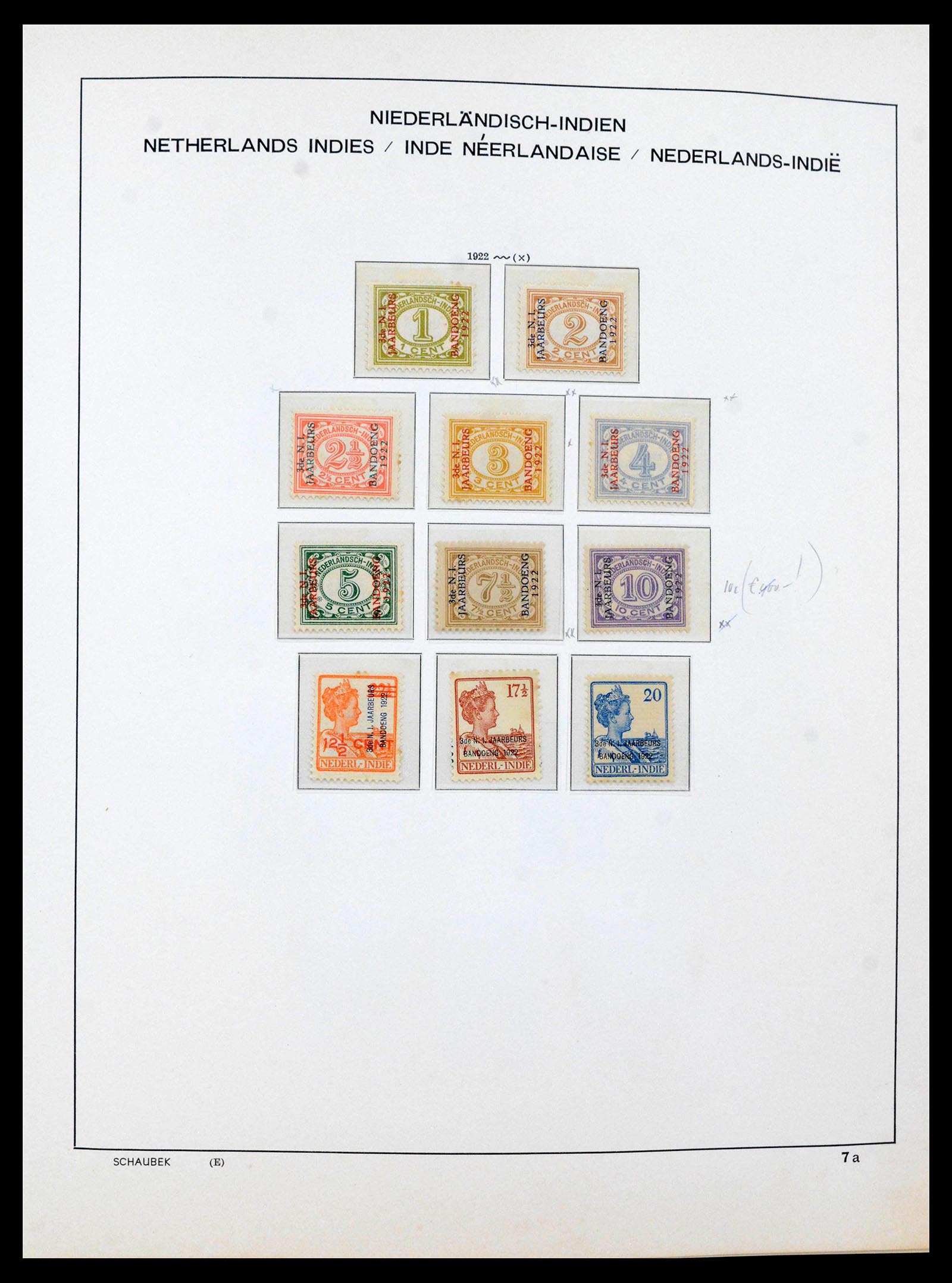 39880 0013 - Stamp collection 39880 Dutch territories 1864-1969.