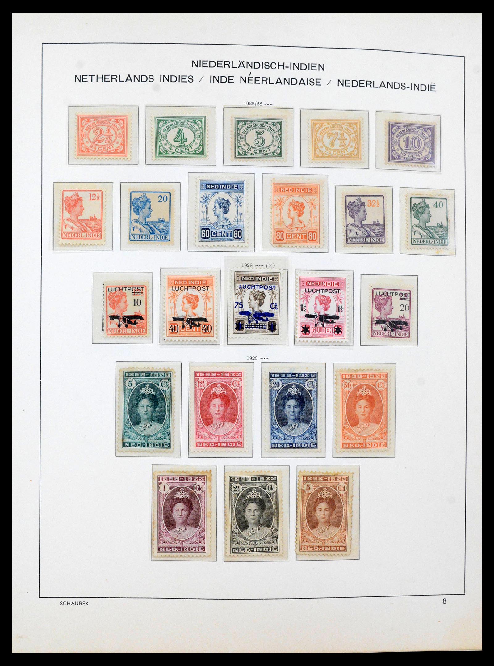 39880 0014 - Stamp collection 39880 Dutch territories 1864-1969.