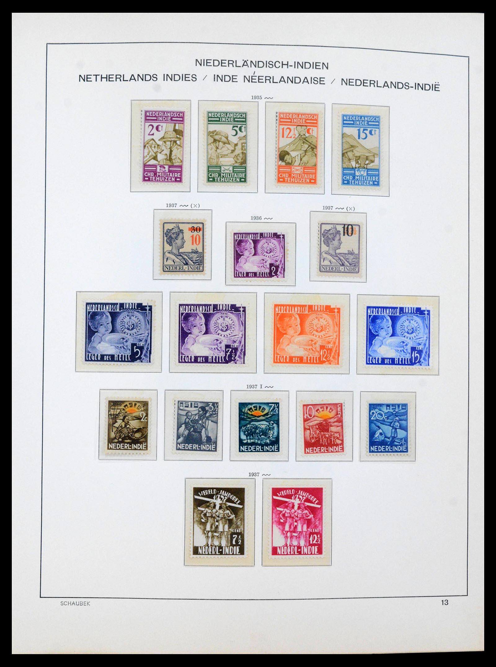 39880 0020 - Stamp collection 39880 Dutch territories 1864-1969.