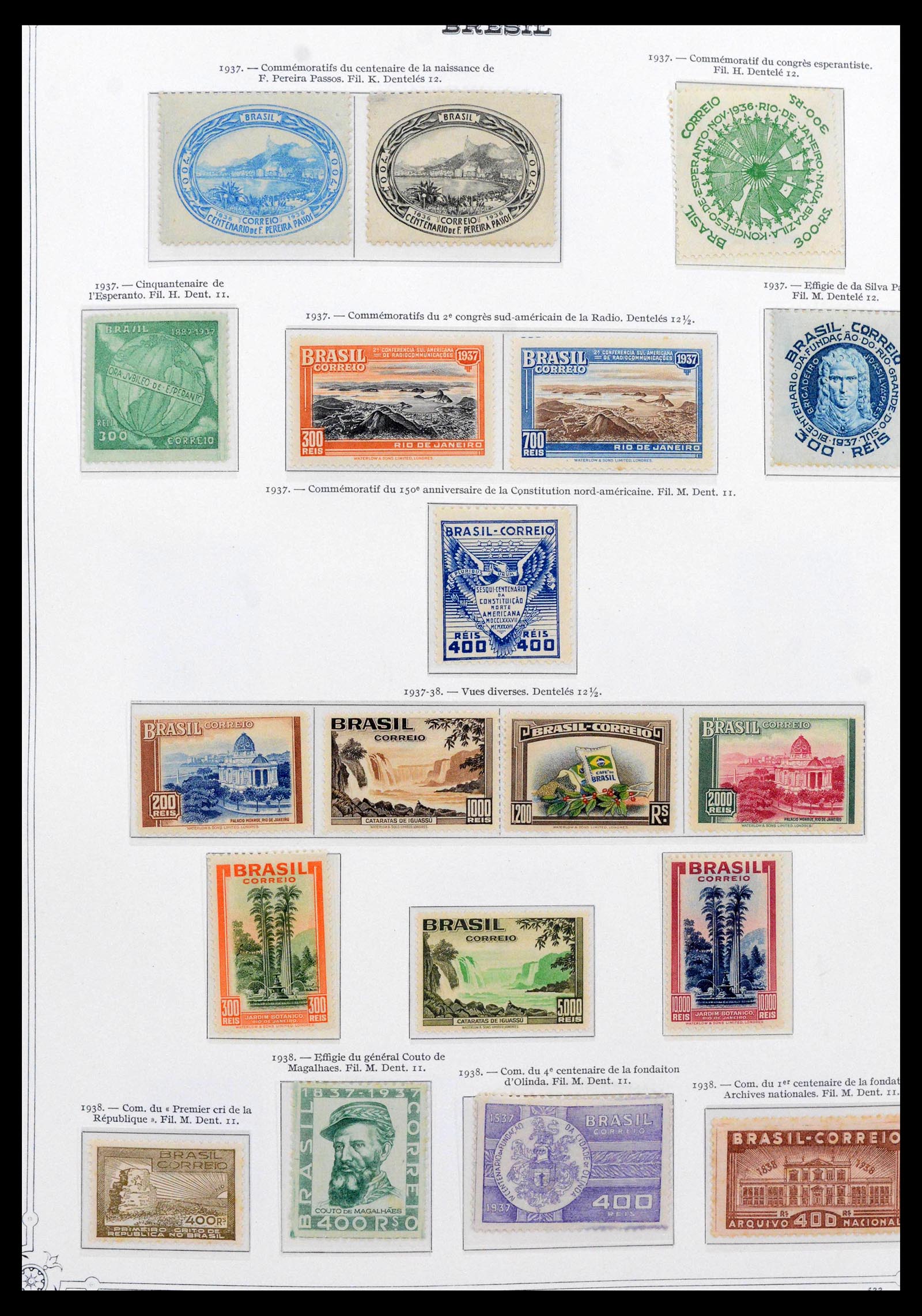 39881 0020 - Stamp collection 39881 Brazil 1843-1960.