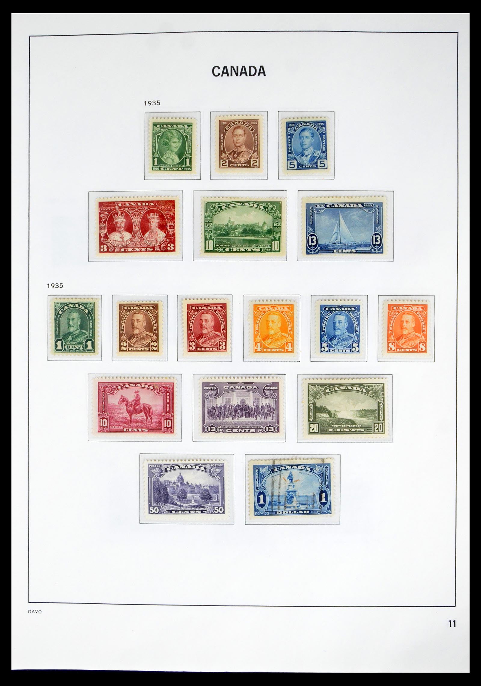 39886 0014 - Stamp collection 39886 Canada 1851-1987.