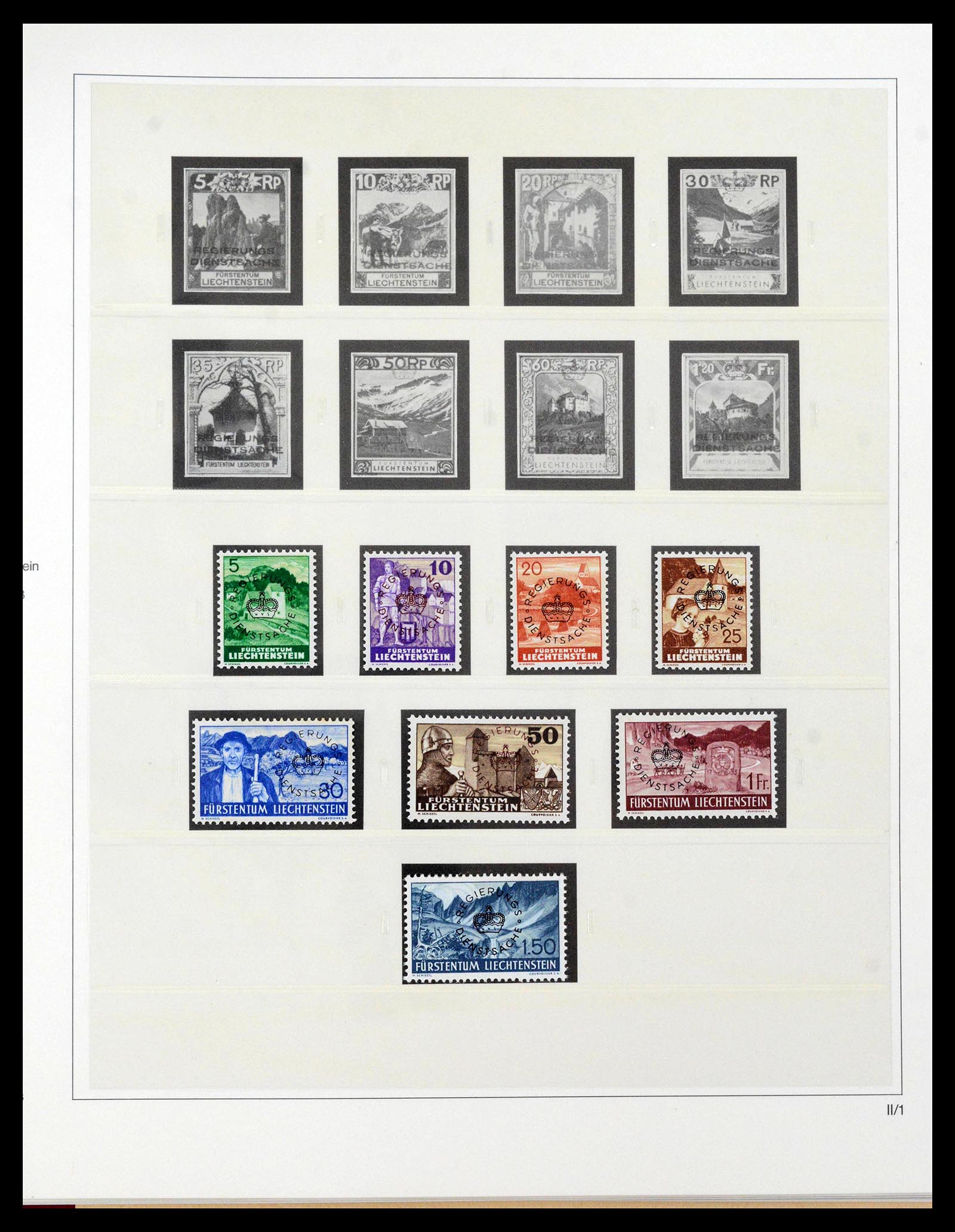 39887 0009 - Stamp collection 39887 Liechtenstein 1920-1960.