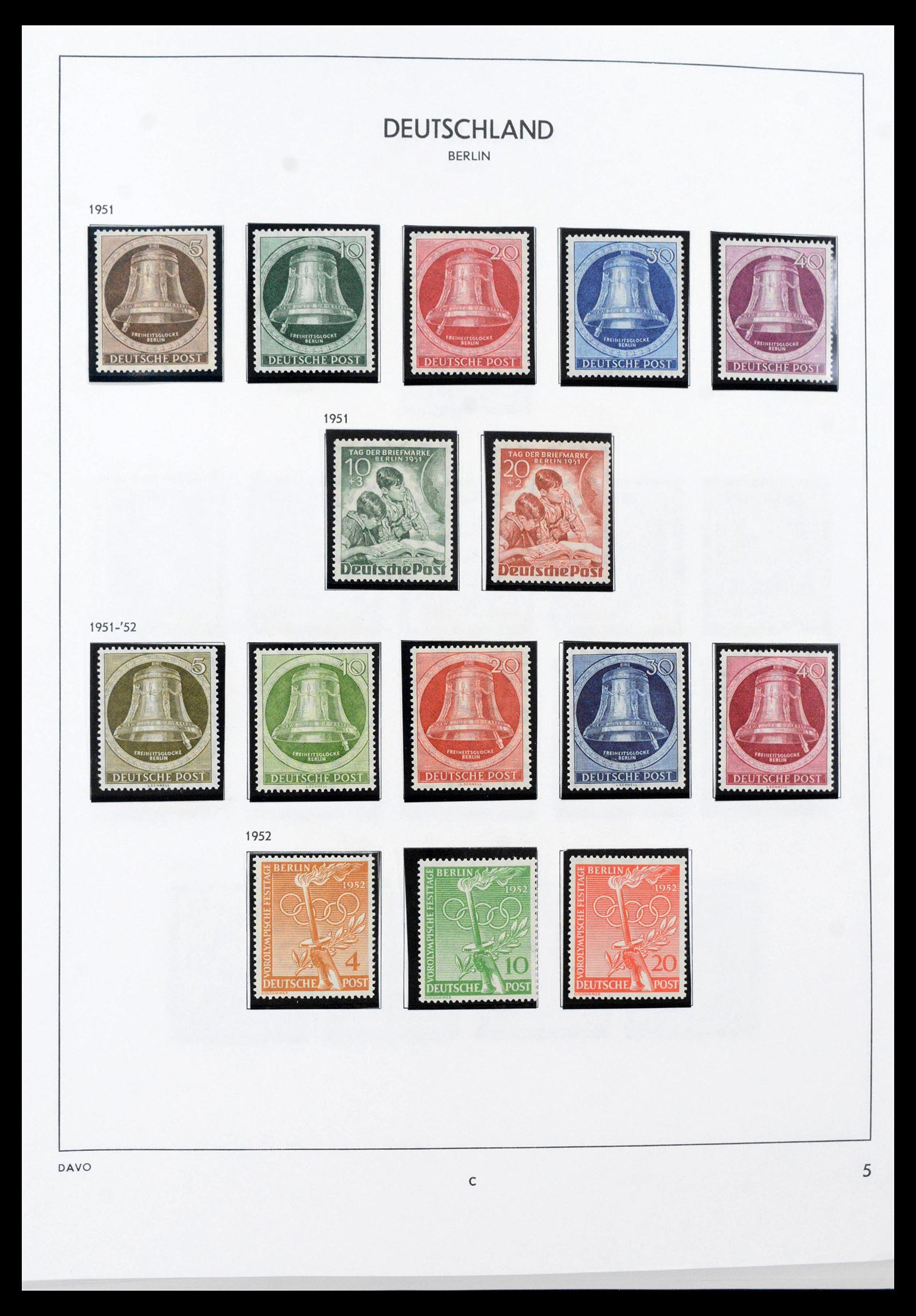 39891 0005 - Stamp collection 39891 Berlin complete 1948-1990.