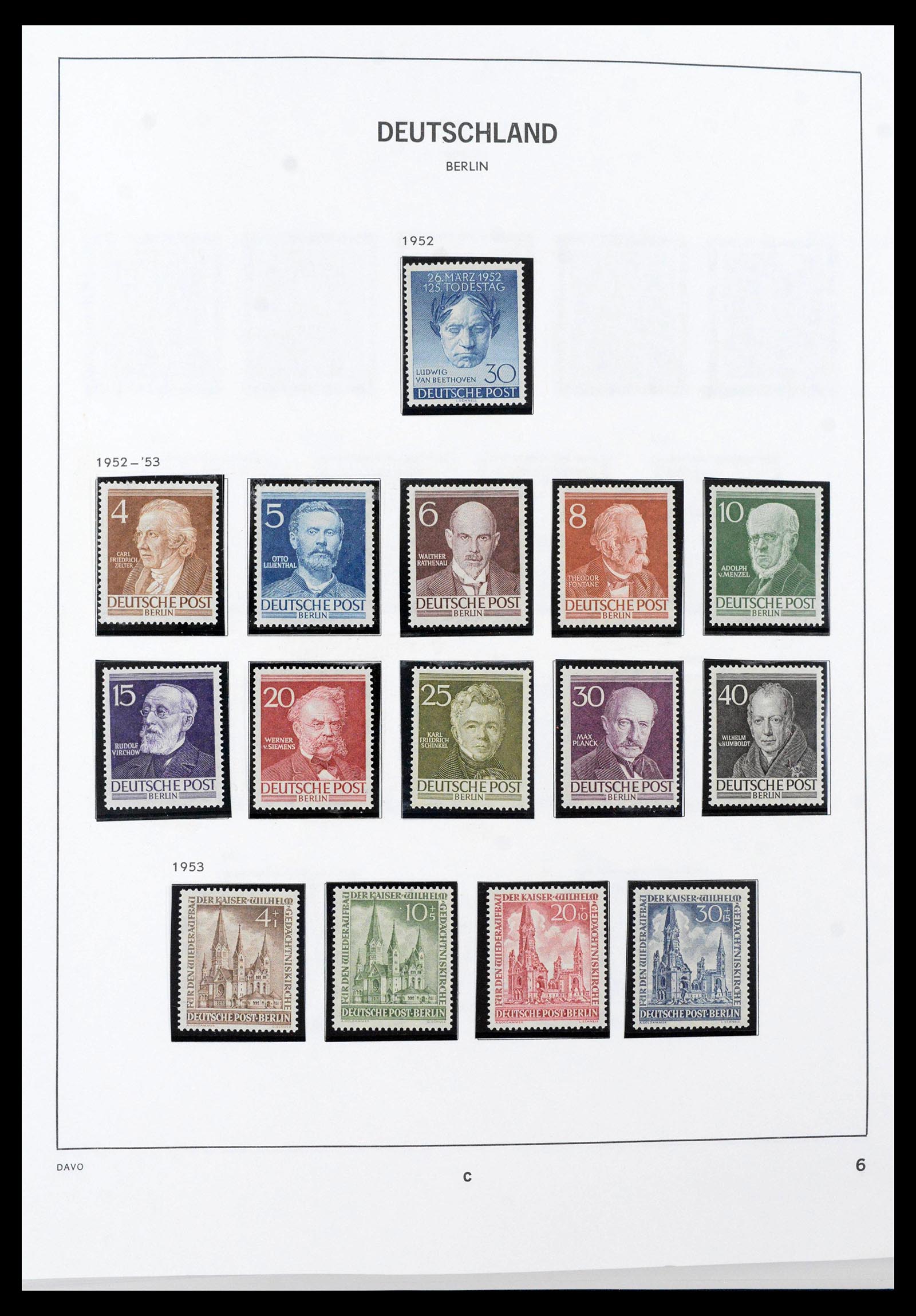 39891 0006 - Stamp collection 39891 Berlin complete 1948-1990.