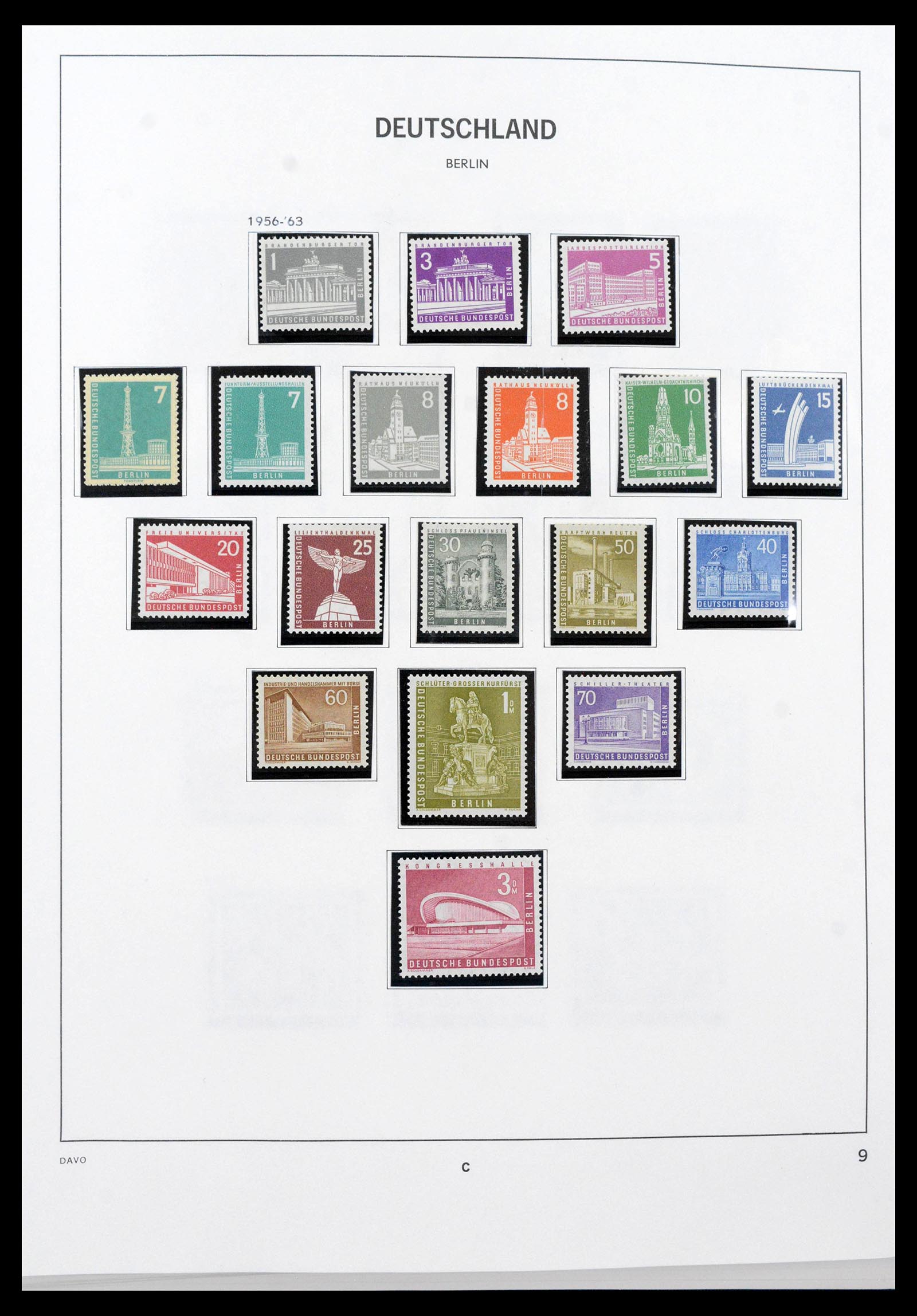 39891 0009 - Stamp collection 39891 Berlin complete 1948-1990.