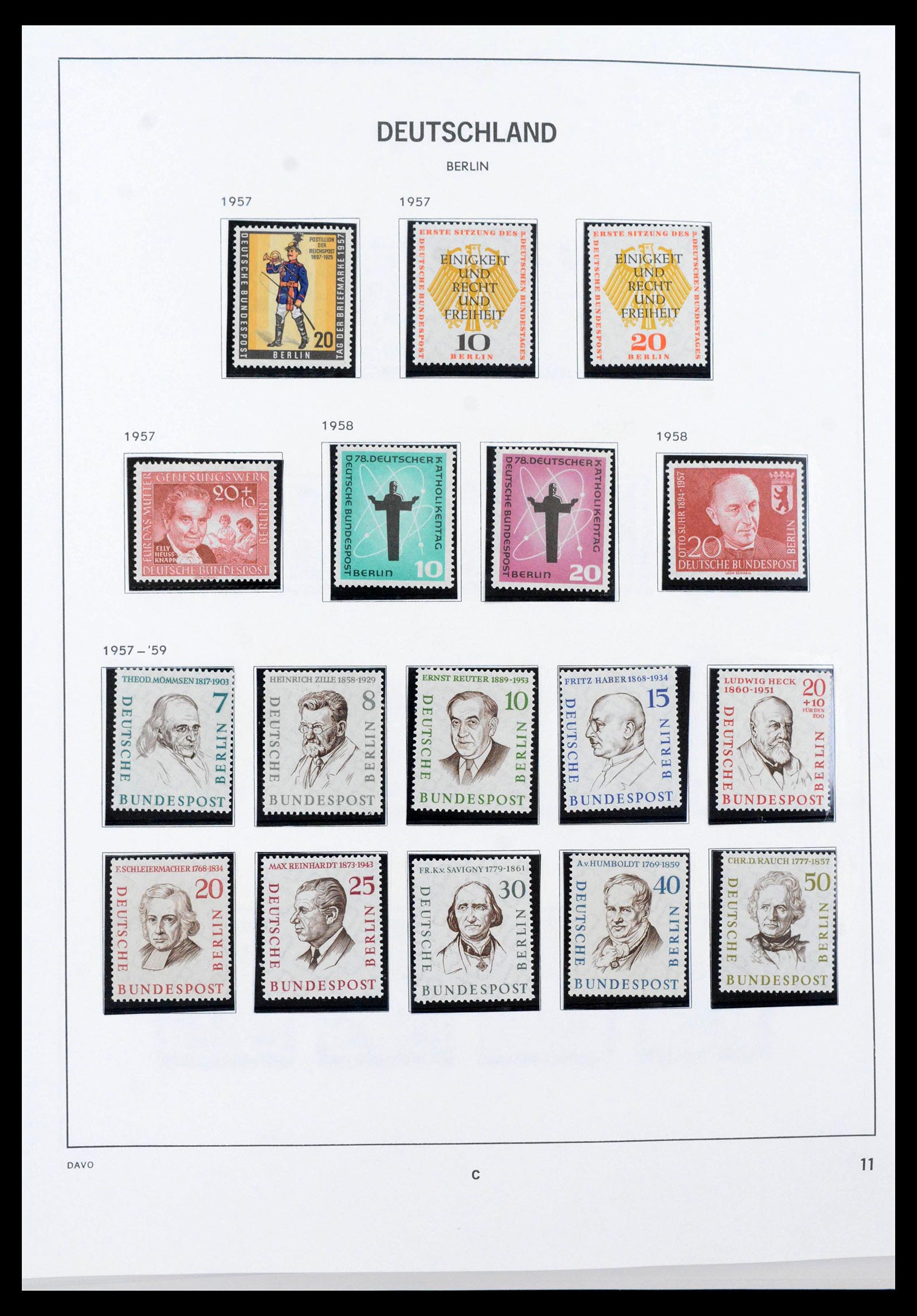 39891 0011 - Stamp collection 39891 Berlin complete 1948-1990.