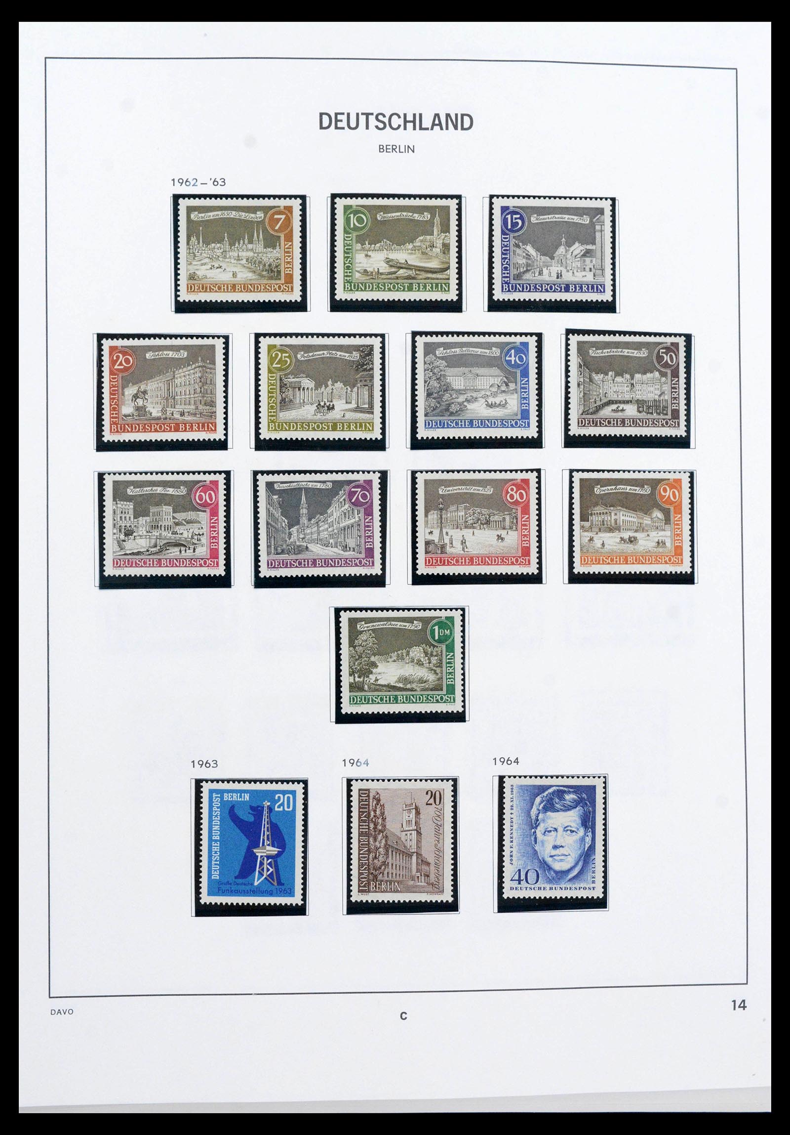 39891 0014 - Stamp collection 39891 Berlin complete 1948-1990.