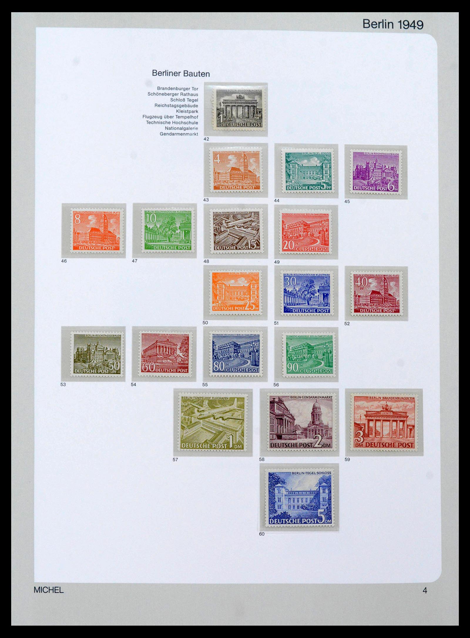 39892 0004 - Stamp collection 39892 Berlin complete 1948-1990.