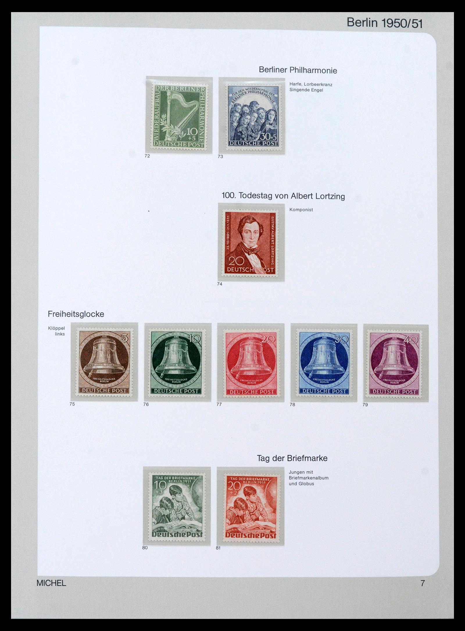 39892 0007 - Stamp collection 39892 Berlin complete 1948-1990.