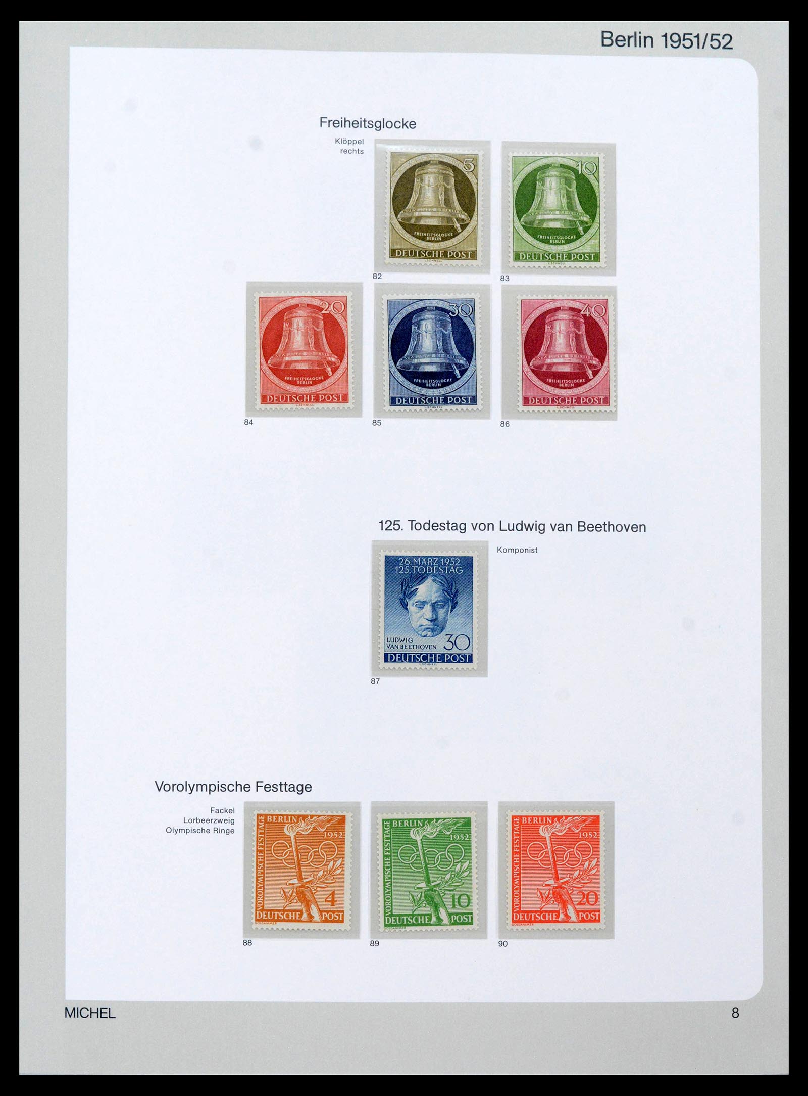 39892 0008 - Stamp collection 39892 Berlin complete 1948-1990.