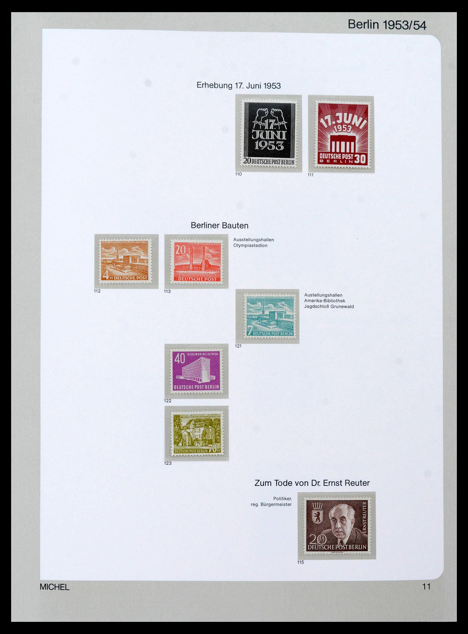 39892 0011 - Stamp collection 39892 Berlin complete 1948-1990.