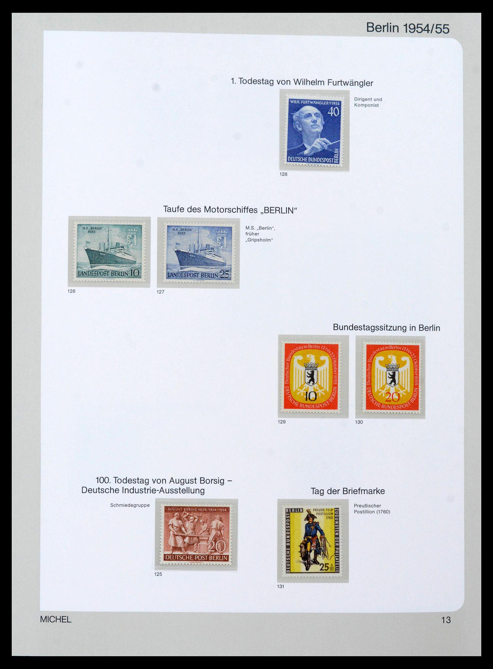 39892 0013 - Stamp collection 39892 Berlin complete 1948-1990.