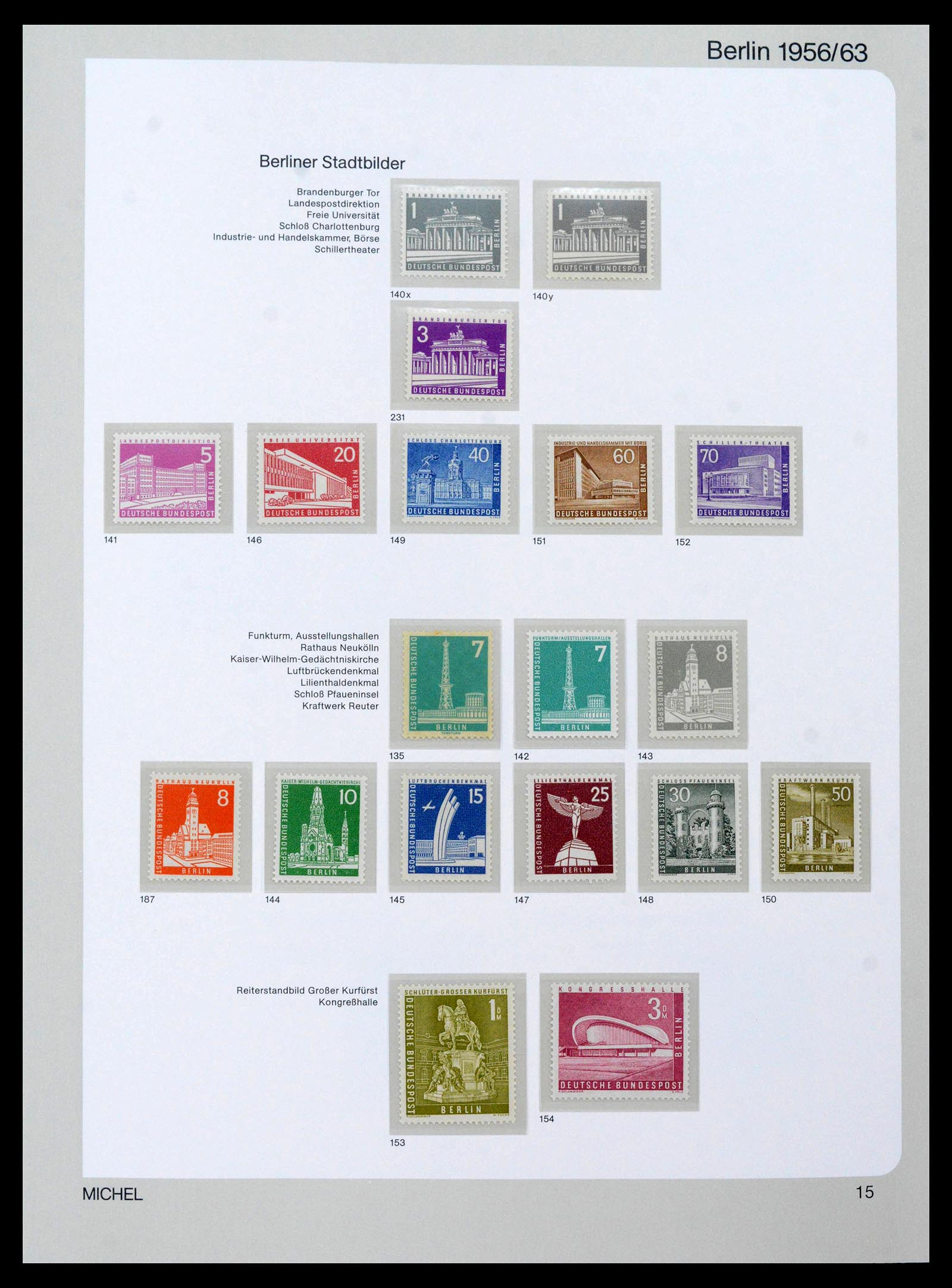 39892 0015 - Stamp collection 39892 Berlin complete 1948-1990.