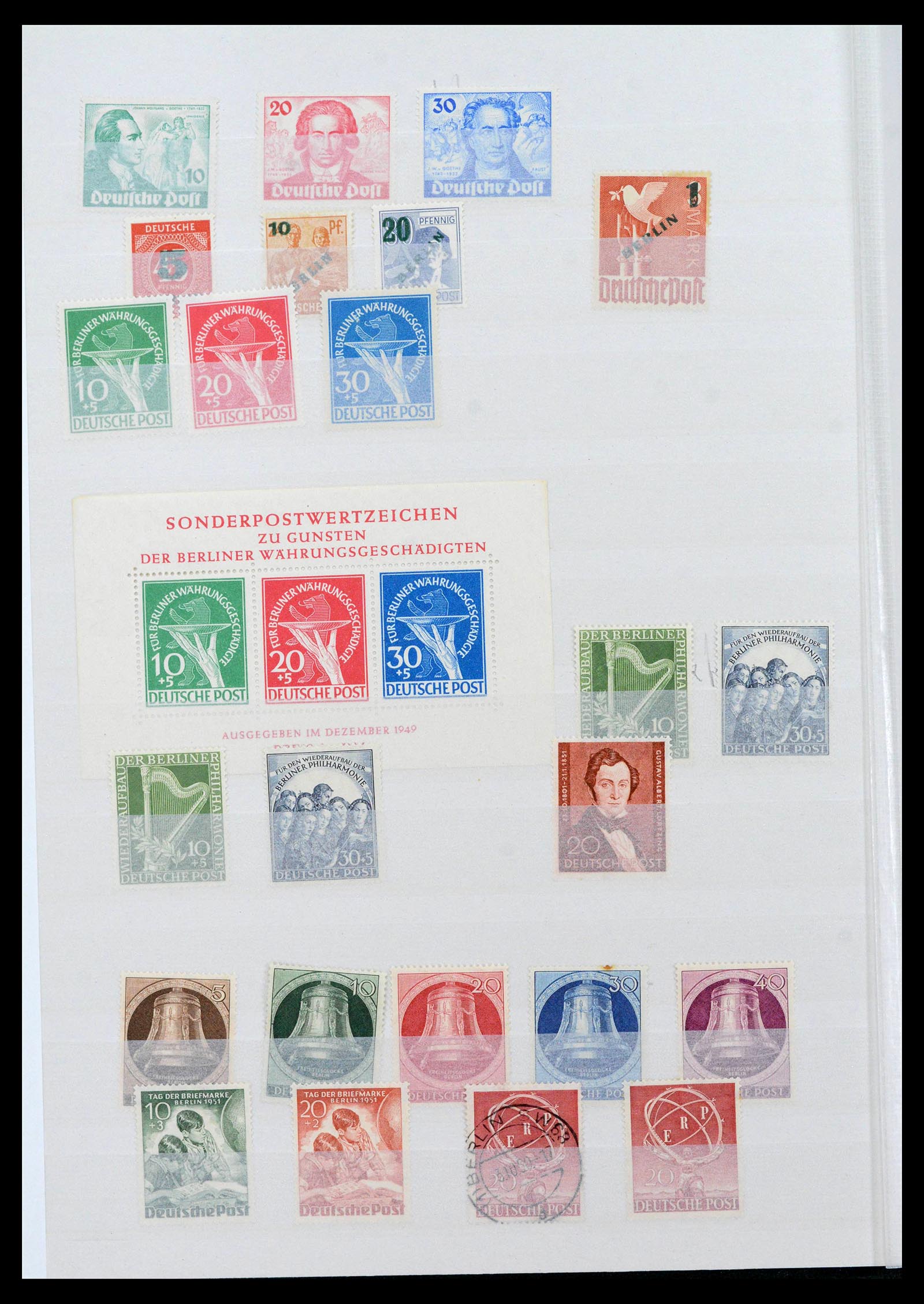 39893 0002 - Stamp collection 39893 Berlin 1948-1990.