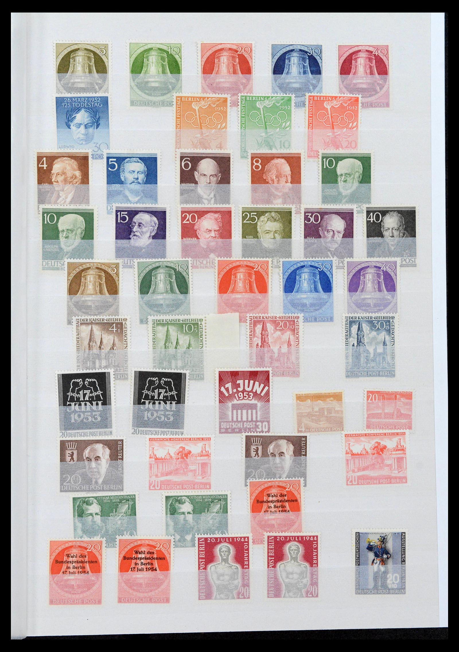 39893 0003 - Stamp collection 39893 Berlin 1948-1990.