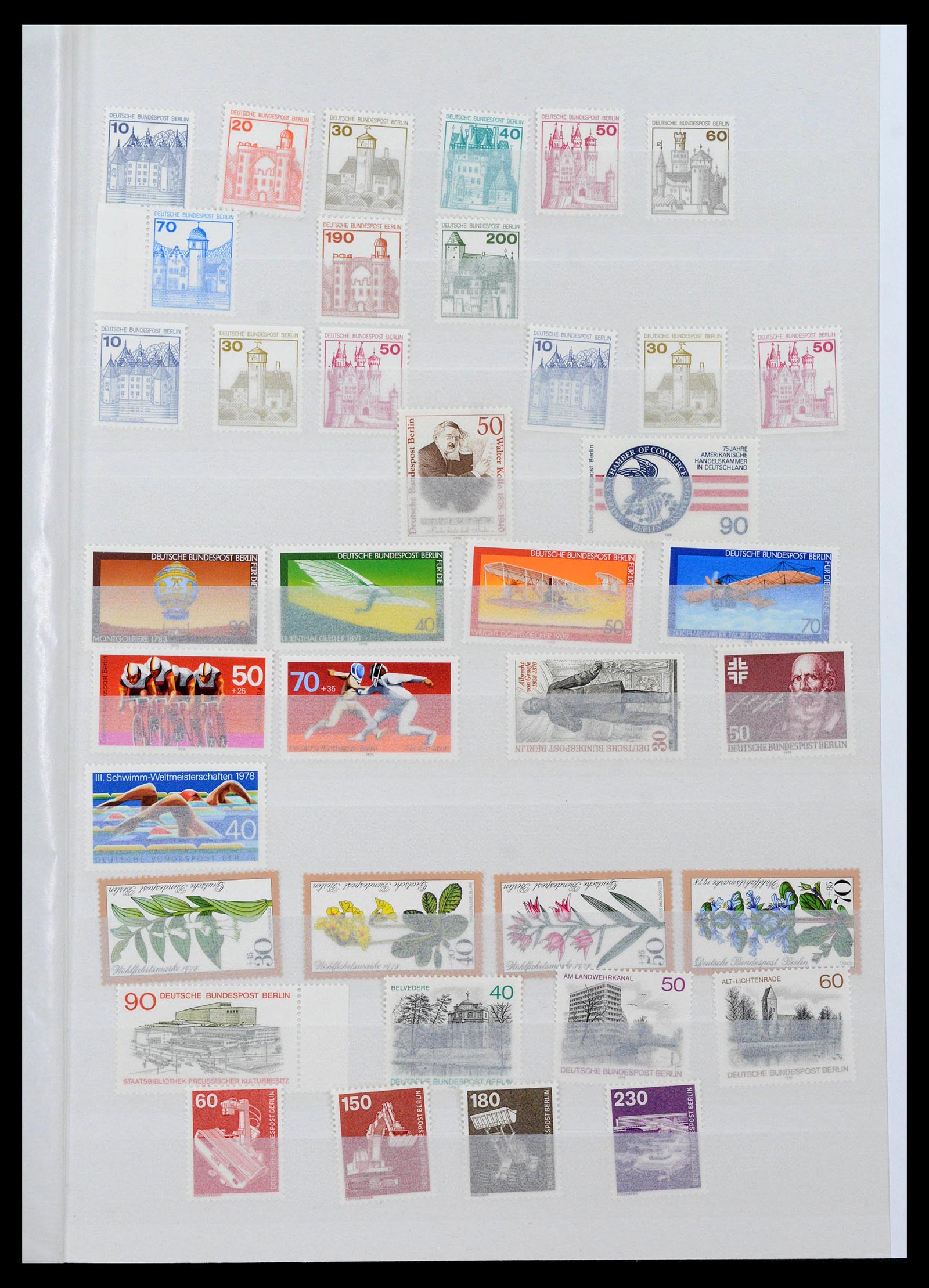 39893 0017 - Stamp collection 39893 Berlin 1948-1990.