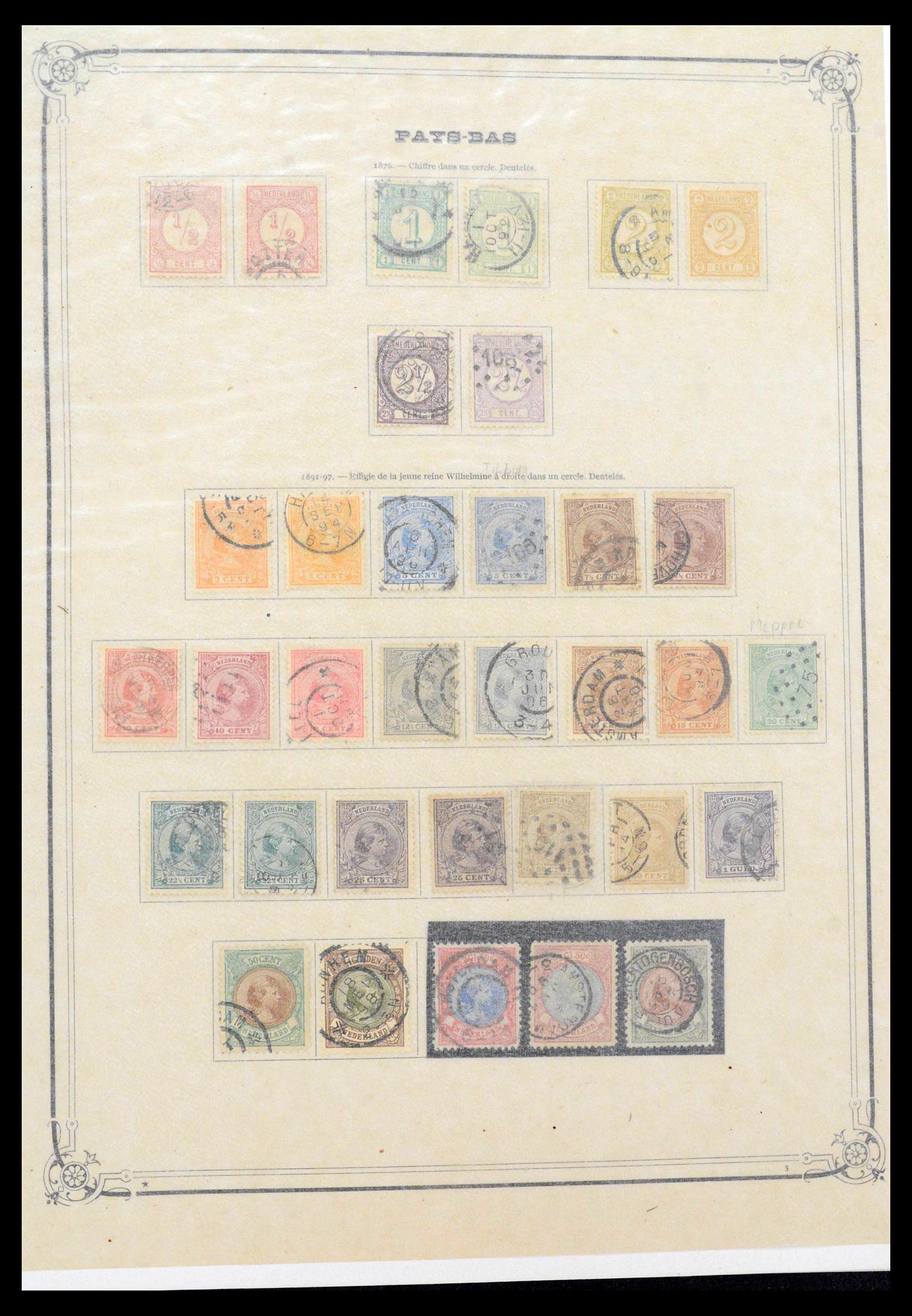 39900 0002 - Stamp collection 39900 Netherlands and territories 1852-1950.