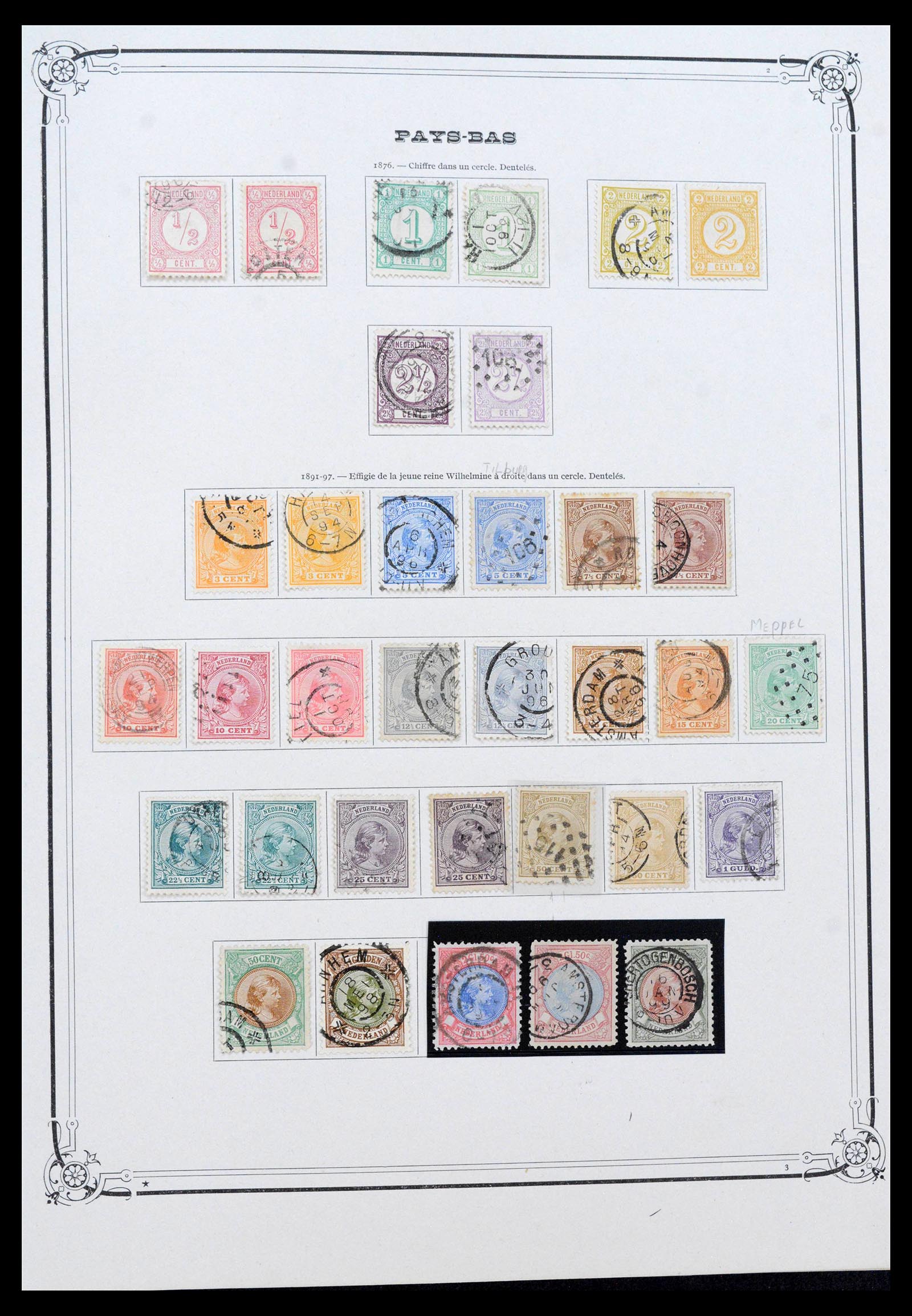 39900 0003 - Stamp collection 39900 Netherlands and territories 1852-1950.